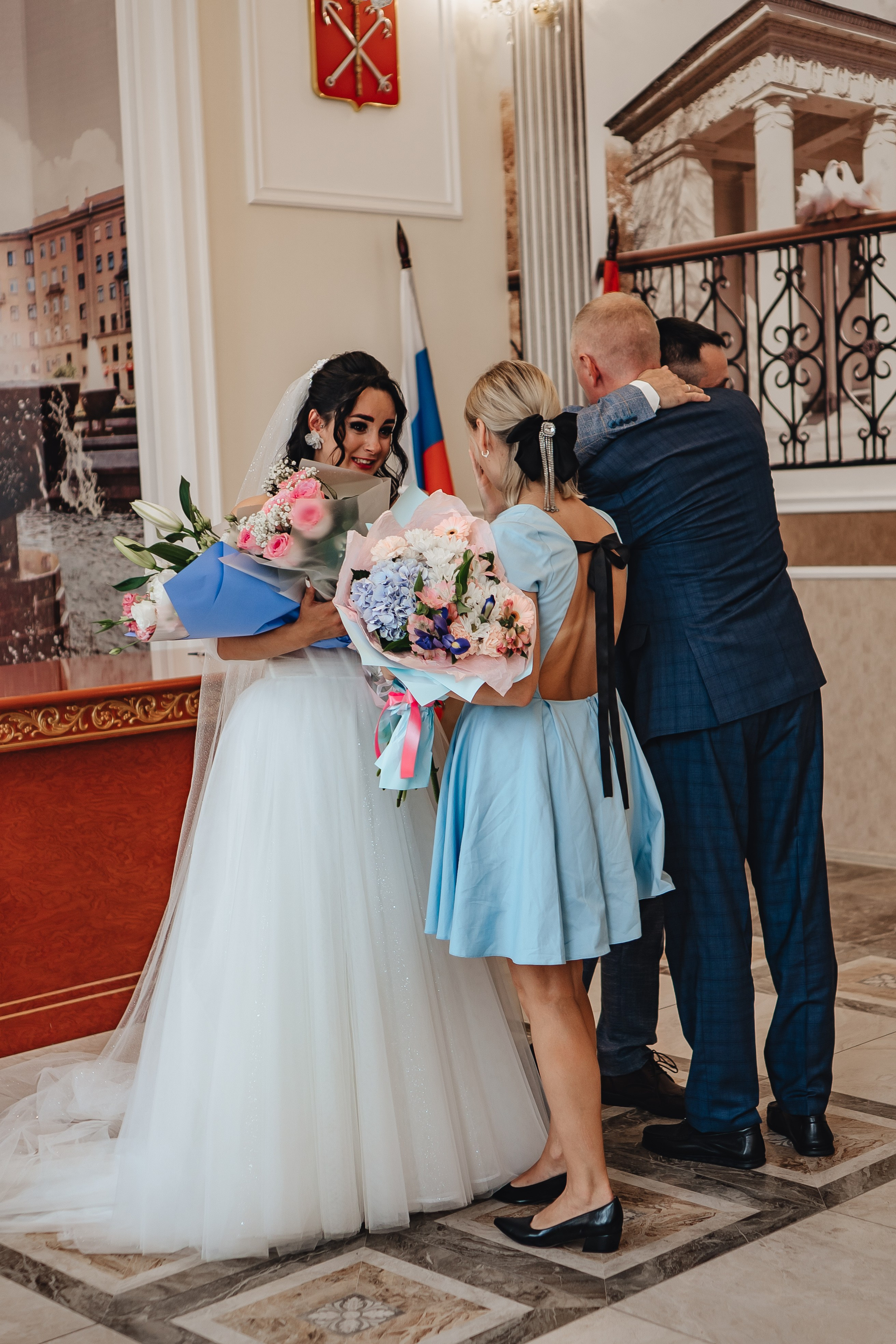 СВАДЕБНАЯ СЬЕМКА В ЗАГСЕ НА МОСКОВСКОМ ПРОСПЕКТЕ. Профессиональный фотограф, Санкт-Петербург — Виктория Богомолова