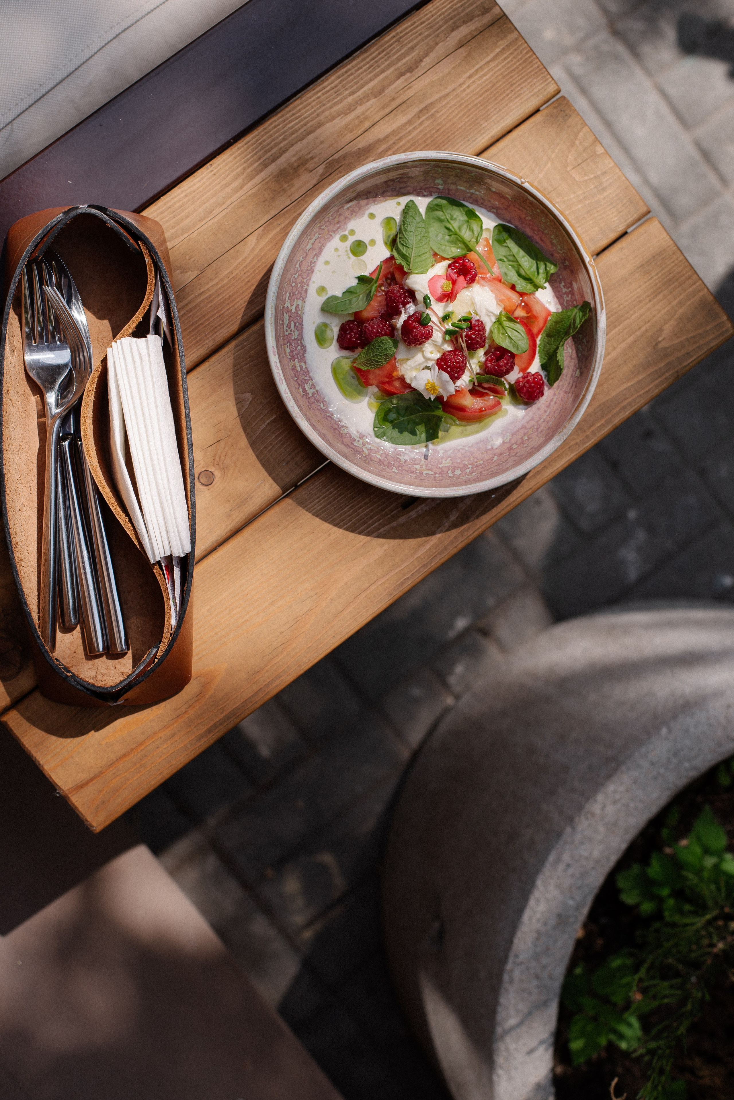 Сезонное меню для Stories Bistro. Портретный фотограф Ксения Люндовская