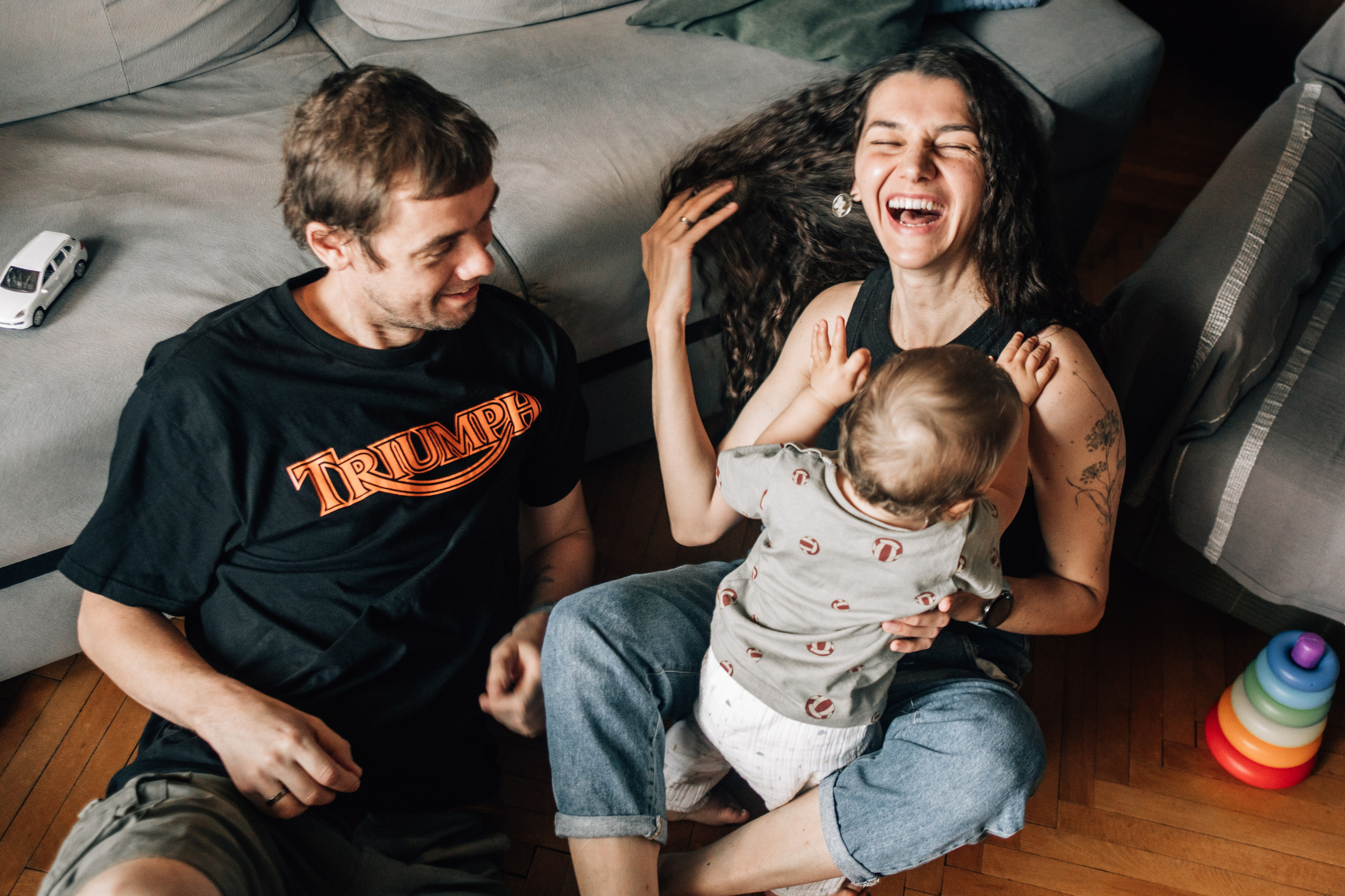 Катя и ее мужчины. Семейный фотограф в Москве и Подмосковье Иванова Нина