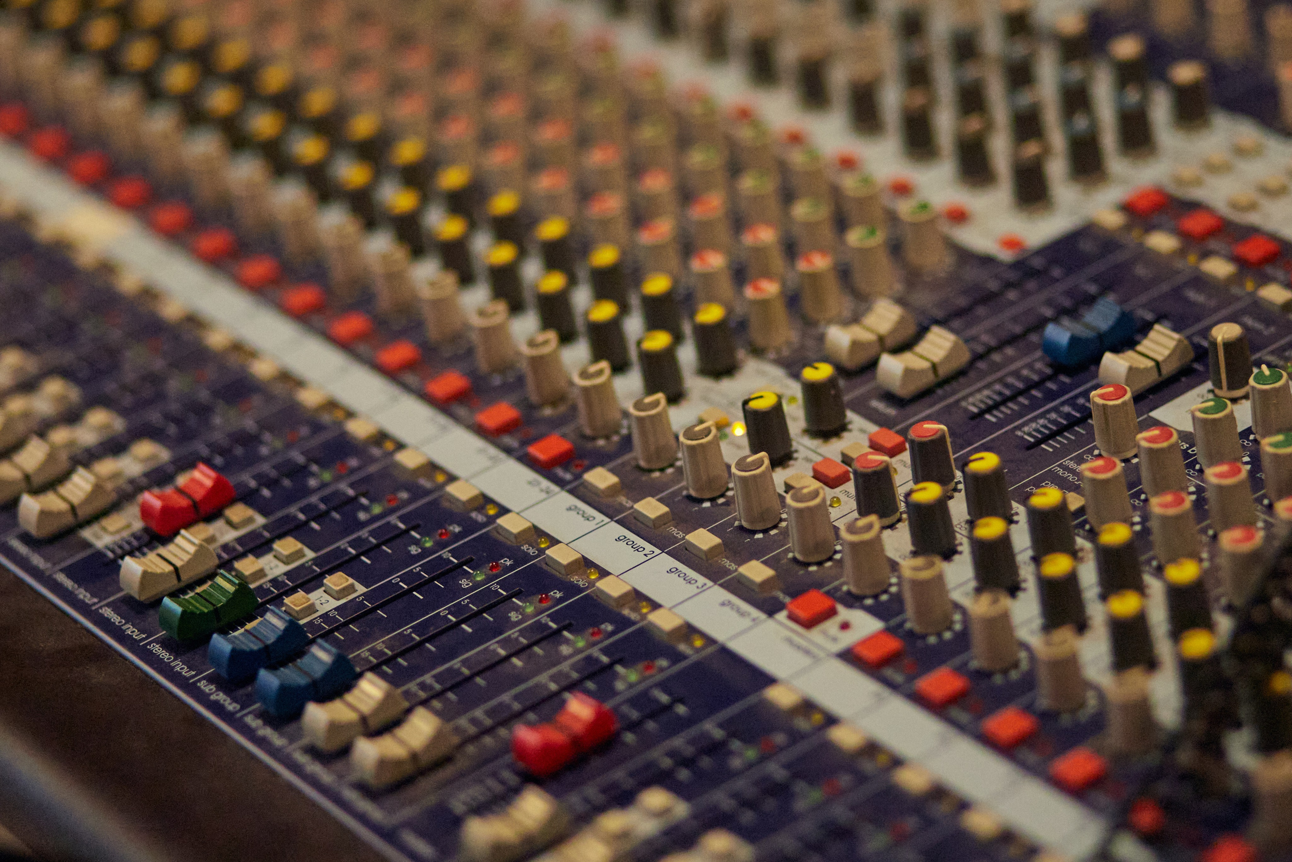 Студия звукозаписи. Фотограф Юлия Маринина