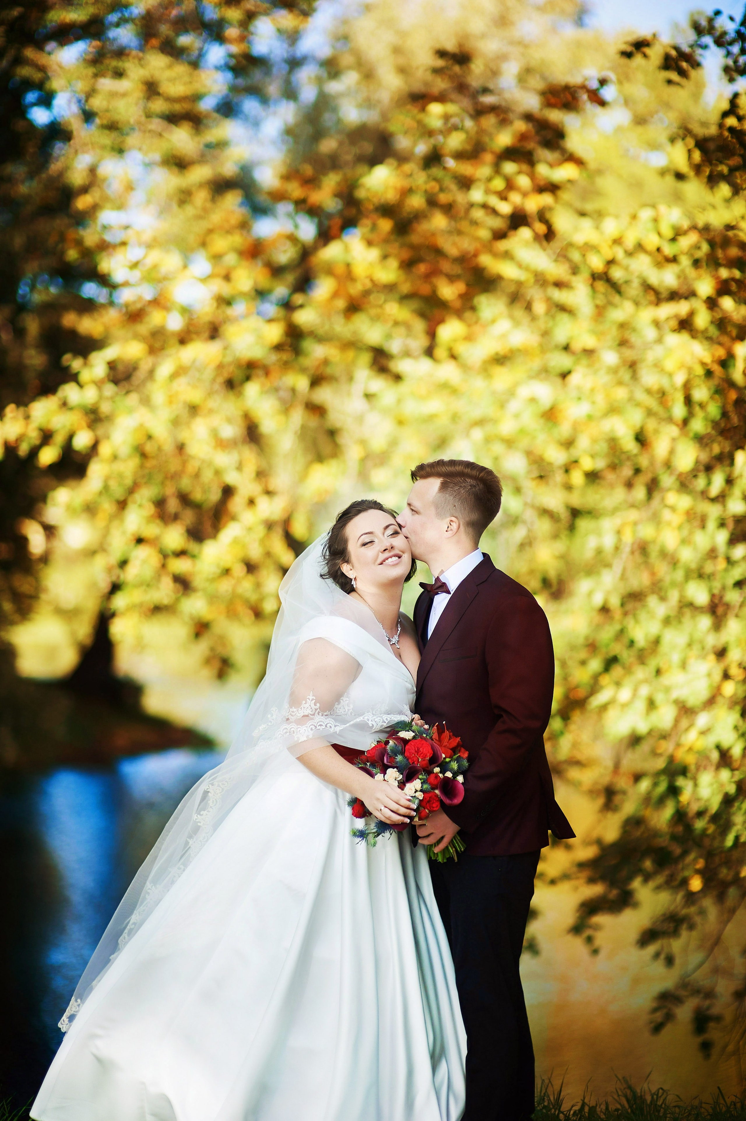 Ангелина и Сергей (фотосессия в осеннем Пушкине). Портретный, семейный и свадебный фотограф в Санкт-Петербурге и в Пушкине Ширяев Денис