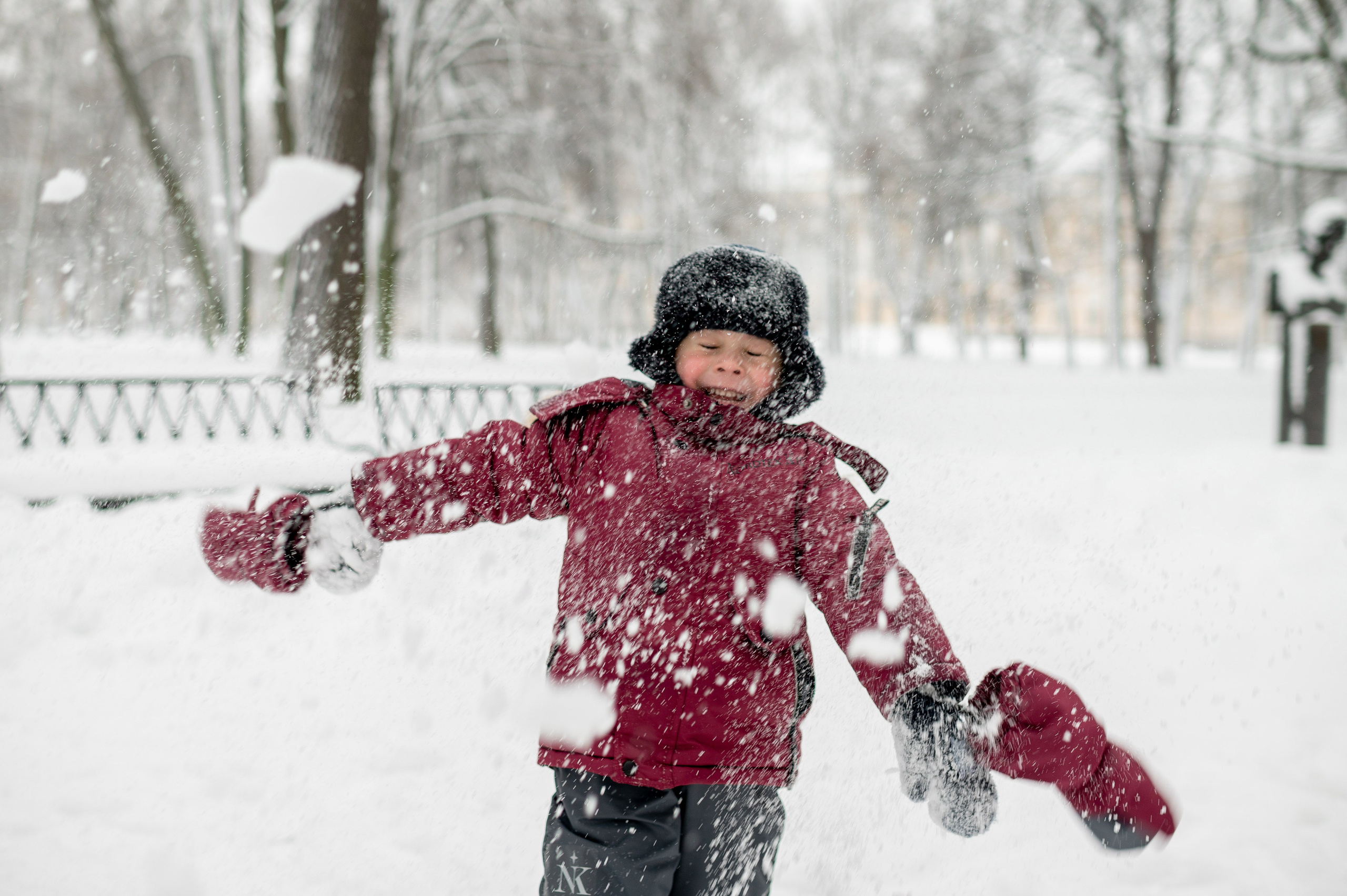 Зимняя прогулка Валерия, Андрей и Егор. Портретный, семейный и свадебный фотограф в Санкт-Петербурге и в Пушкине Ширяев Денис