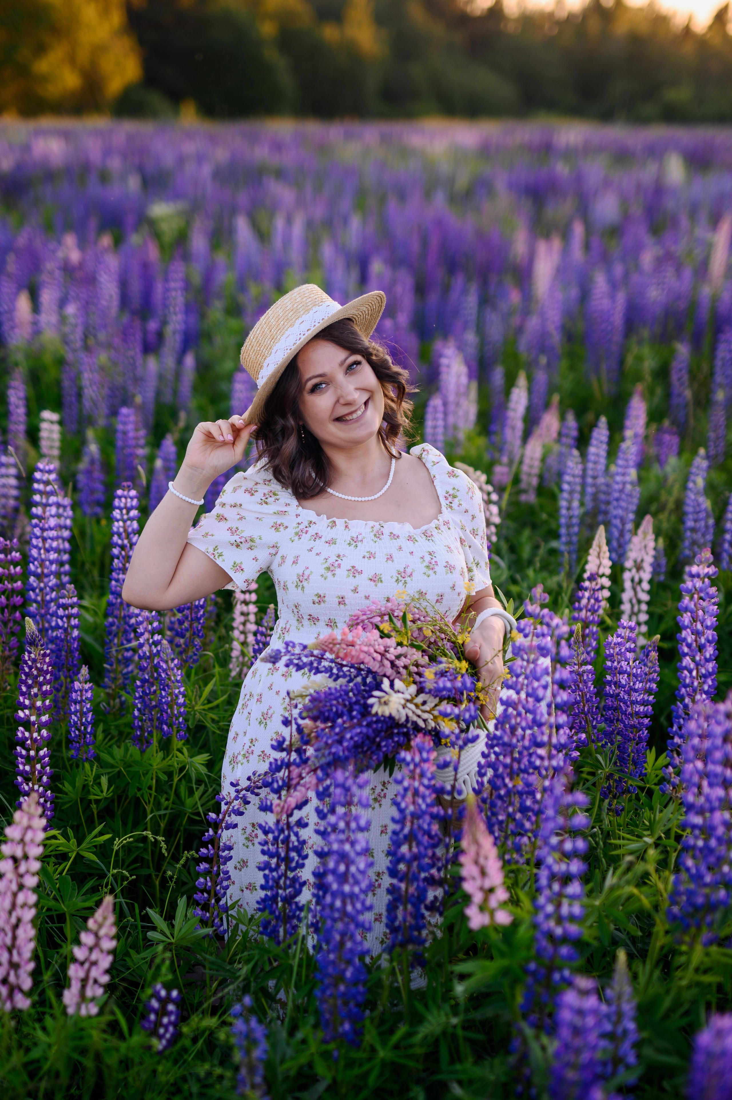 Люпиновое счастье. Портретный, семейный и свадебный фотограф в Санкт-Петербурге и в Пушкине Ширяев Денис