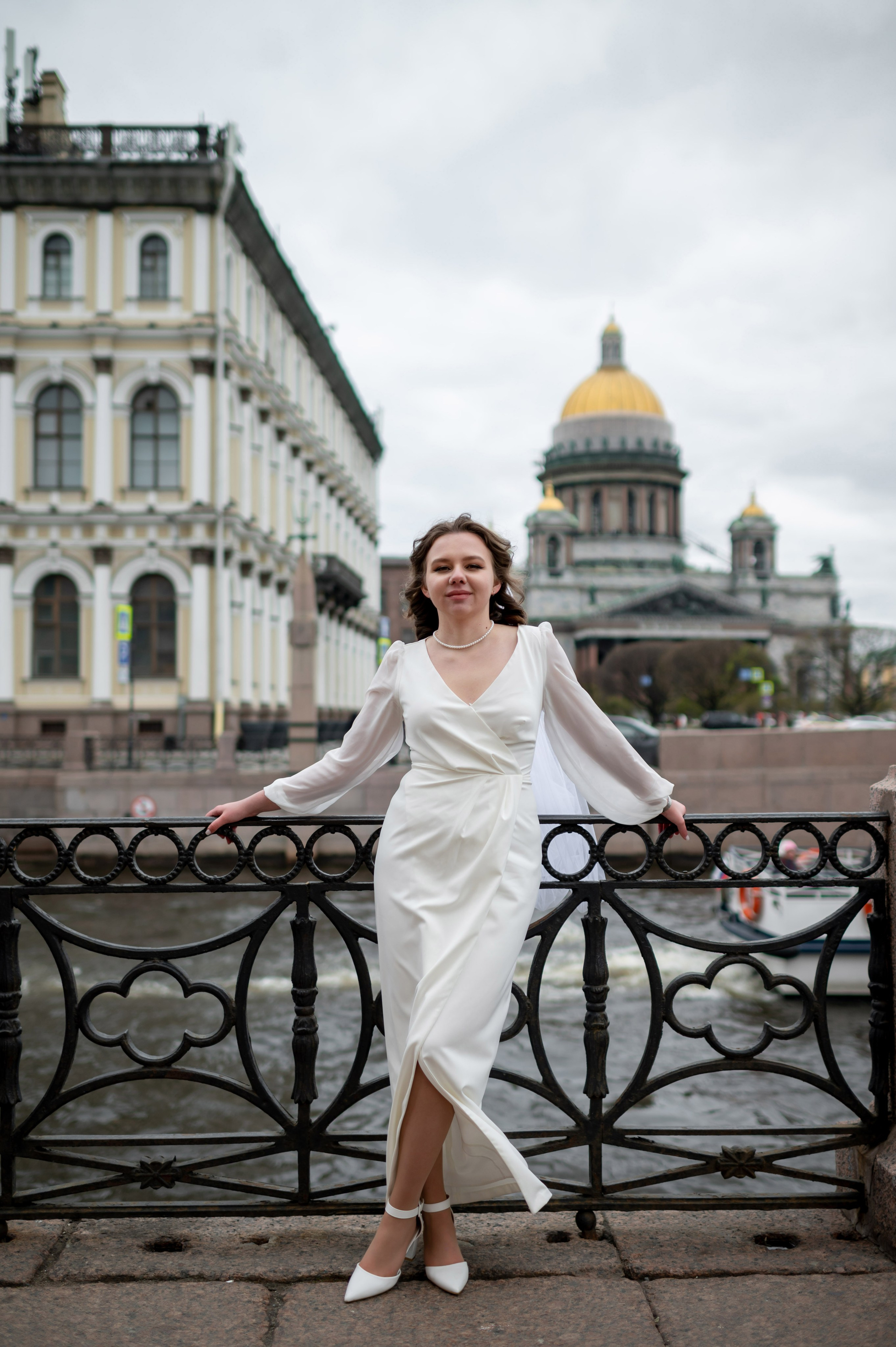 Ксения и Егор (фотосессия в ЗАГСе Петроградского района, Ботаническом саду с сакурой). Портретный, семейный и свадебный фотограф в Санкт-Петербурге и в Пушкине Ширяев Денис