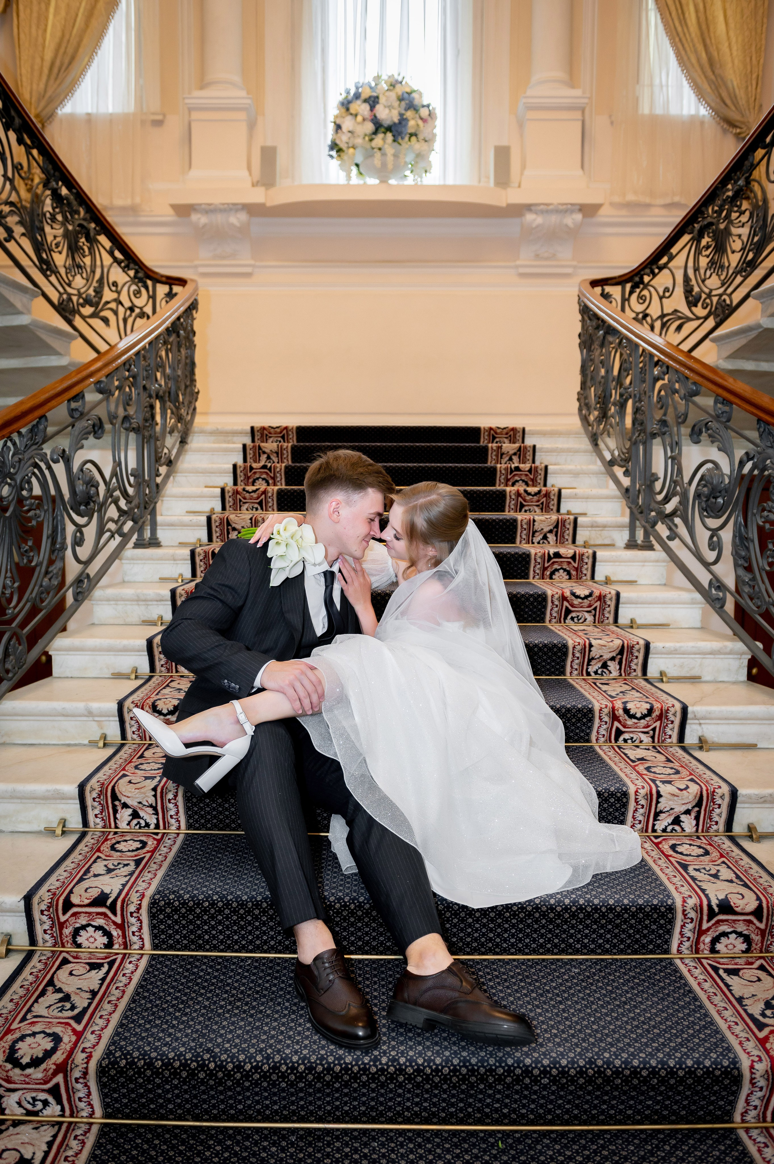 Анастасия и Михаил (Второй Дворец Бракосочетания на Фурштатской улице 52, фотосессия в Таврическом парке). Портретный, семейный и свадебный фотограф в Санкт-Петербурге и в Пушкине Ширяев Денис