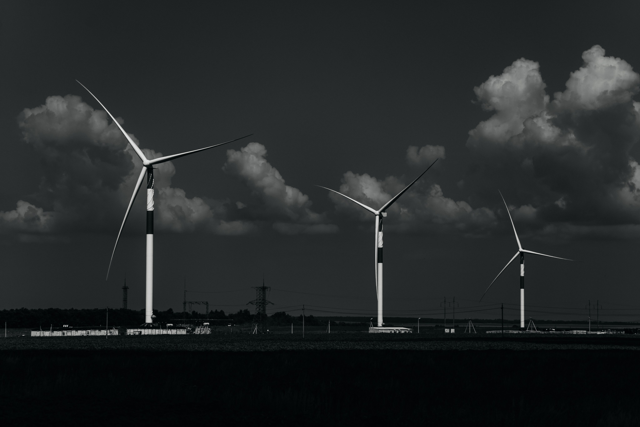 Ветряная электростанция. Фотограф в Самаре Вадим Грязнов