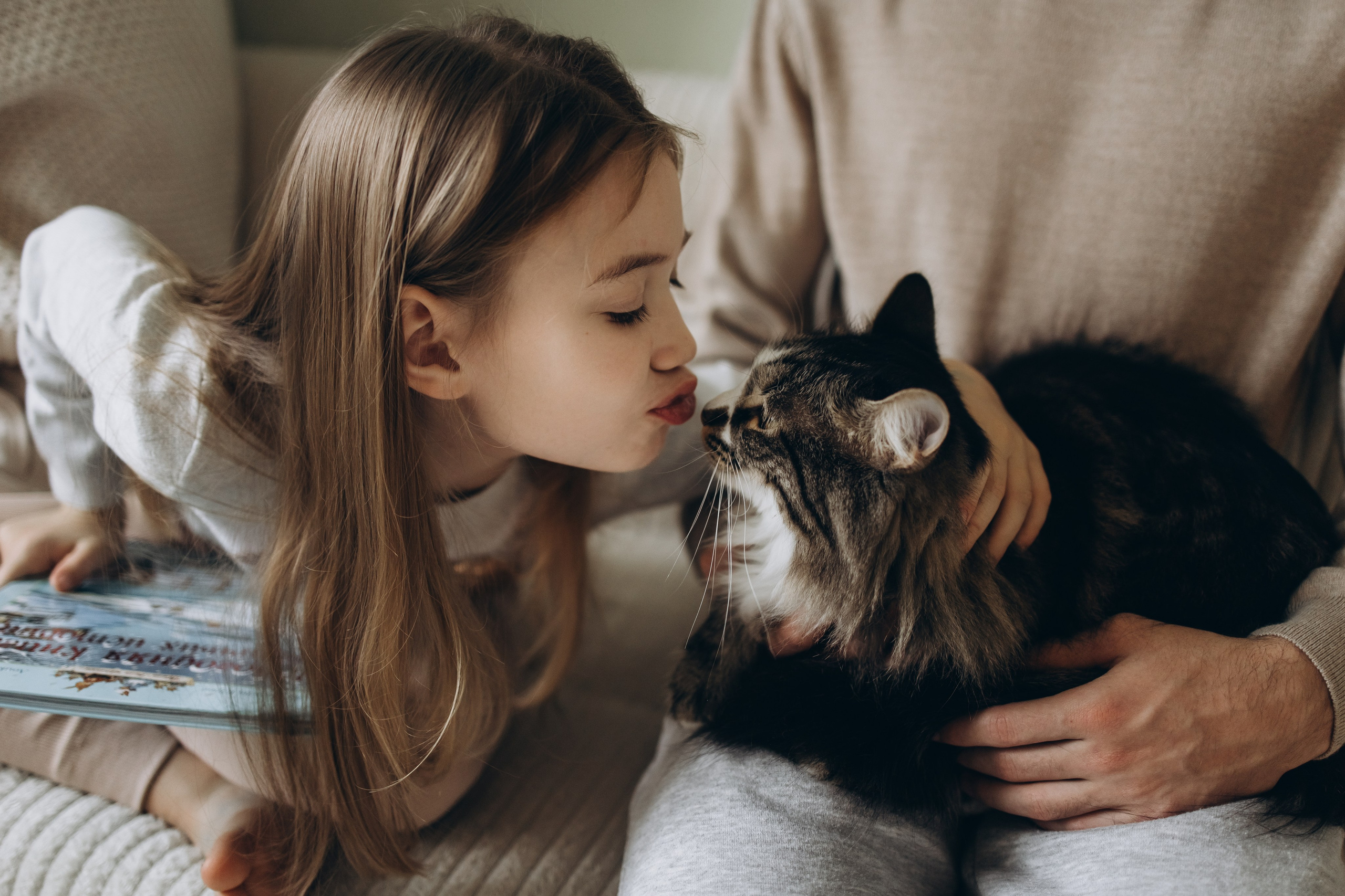 Ольга с семьей. Детский и семейный фотограф. Москва