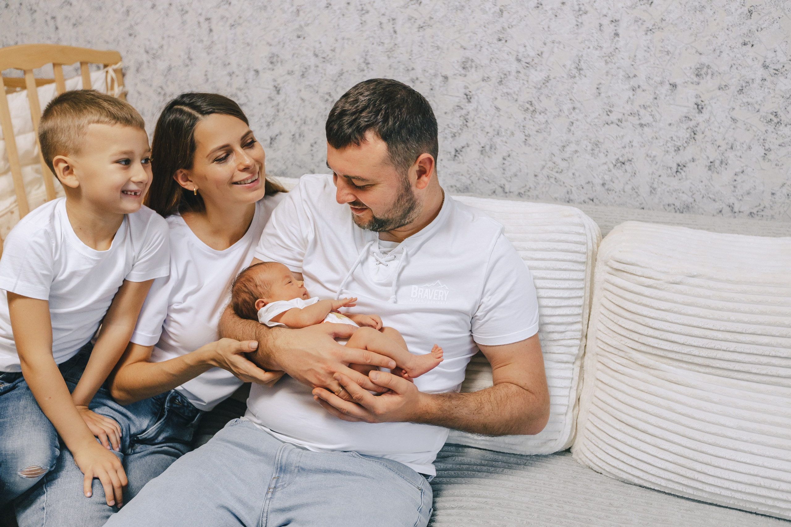 Ира, Леша, Максим и Майя. Фотограф Таганрог Любимая Надя