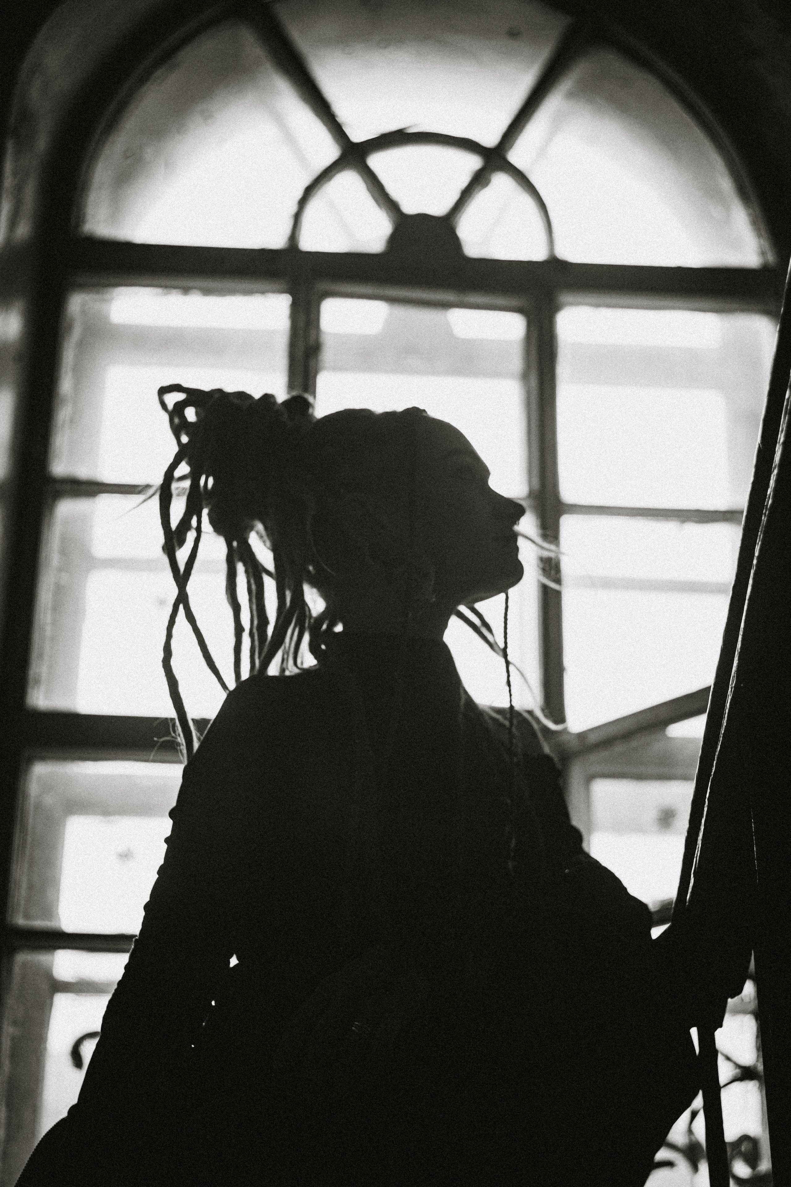 Портрет. Люба (квартира, подъезд). Портретный фотограф в Самаре Анна Силютина