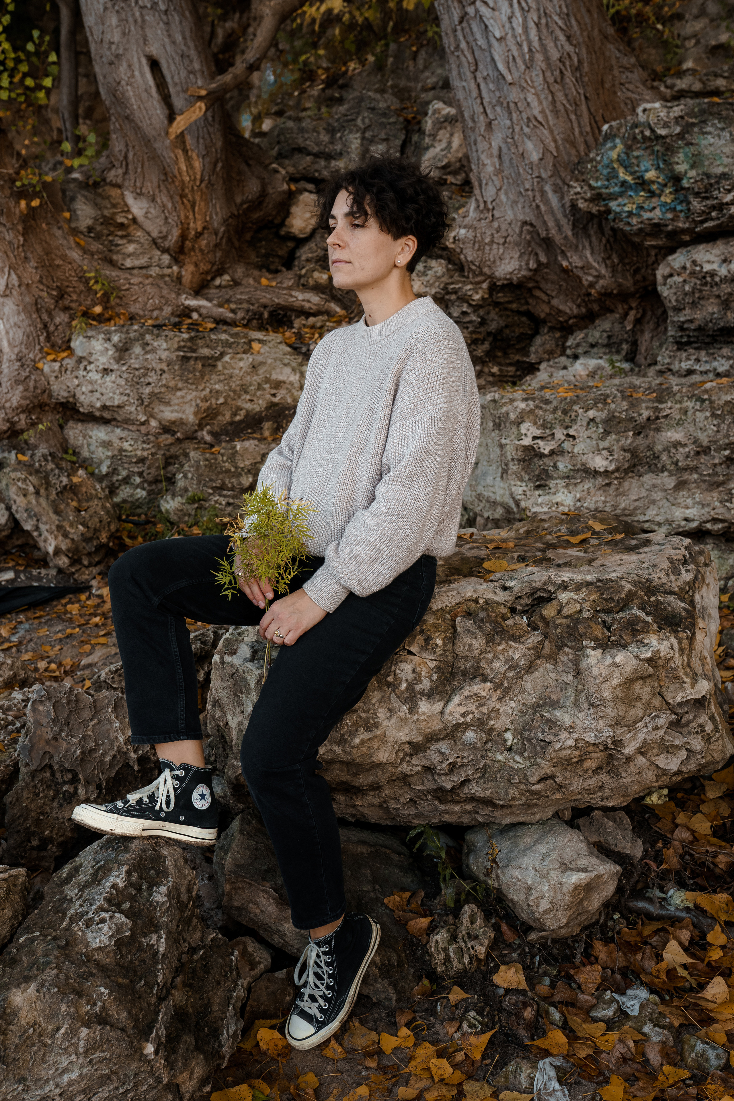 Портрет. Катя. (улица, осень 2022). Портретный фотограф в Самаре Анна Силютина