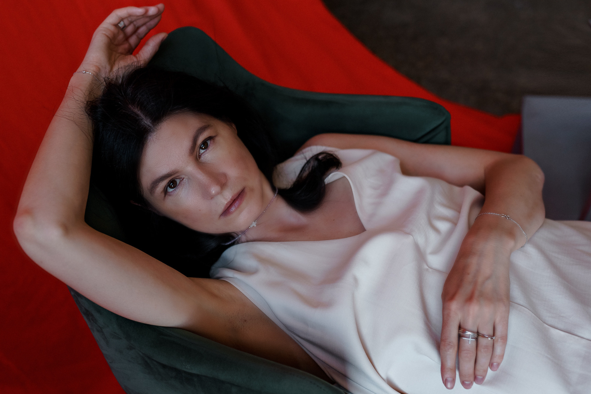 Портрет. Лена (студия Moon, май 2023). Портретный фотограф в Самаре Анна Силютина