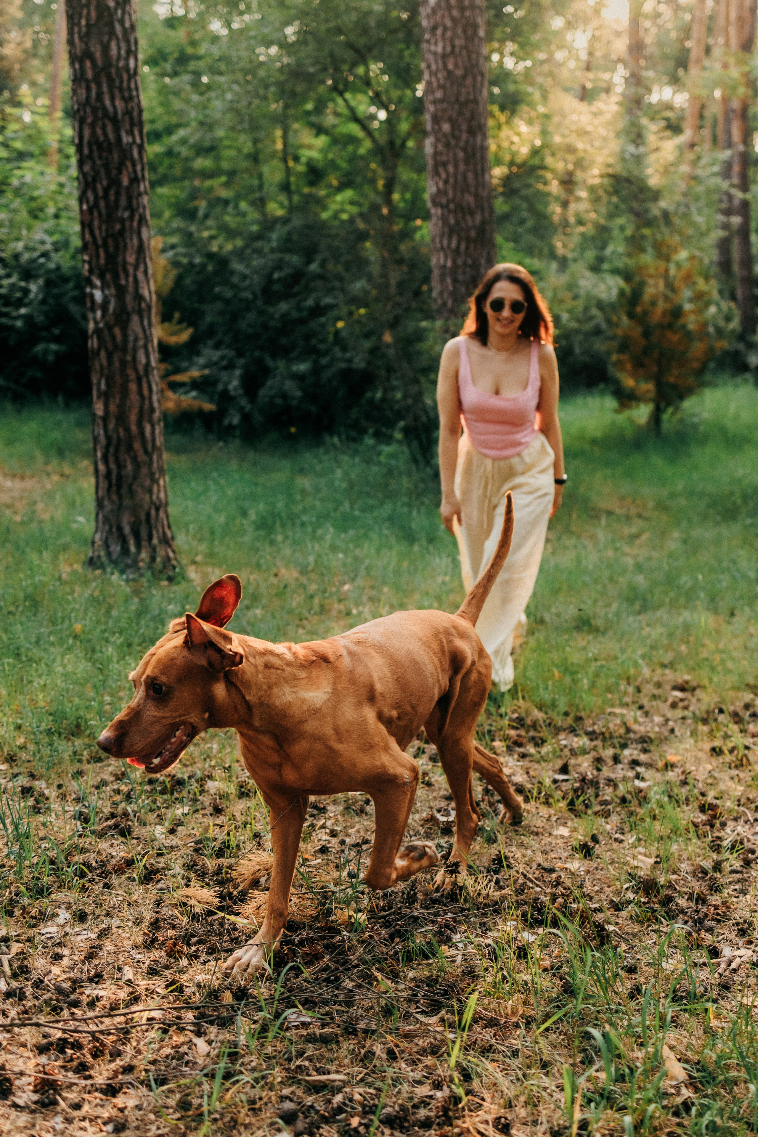 Марина, Глеб, Мая и Чили. Фотограф-анималист Елена Радченко, Москва