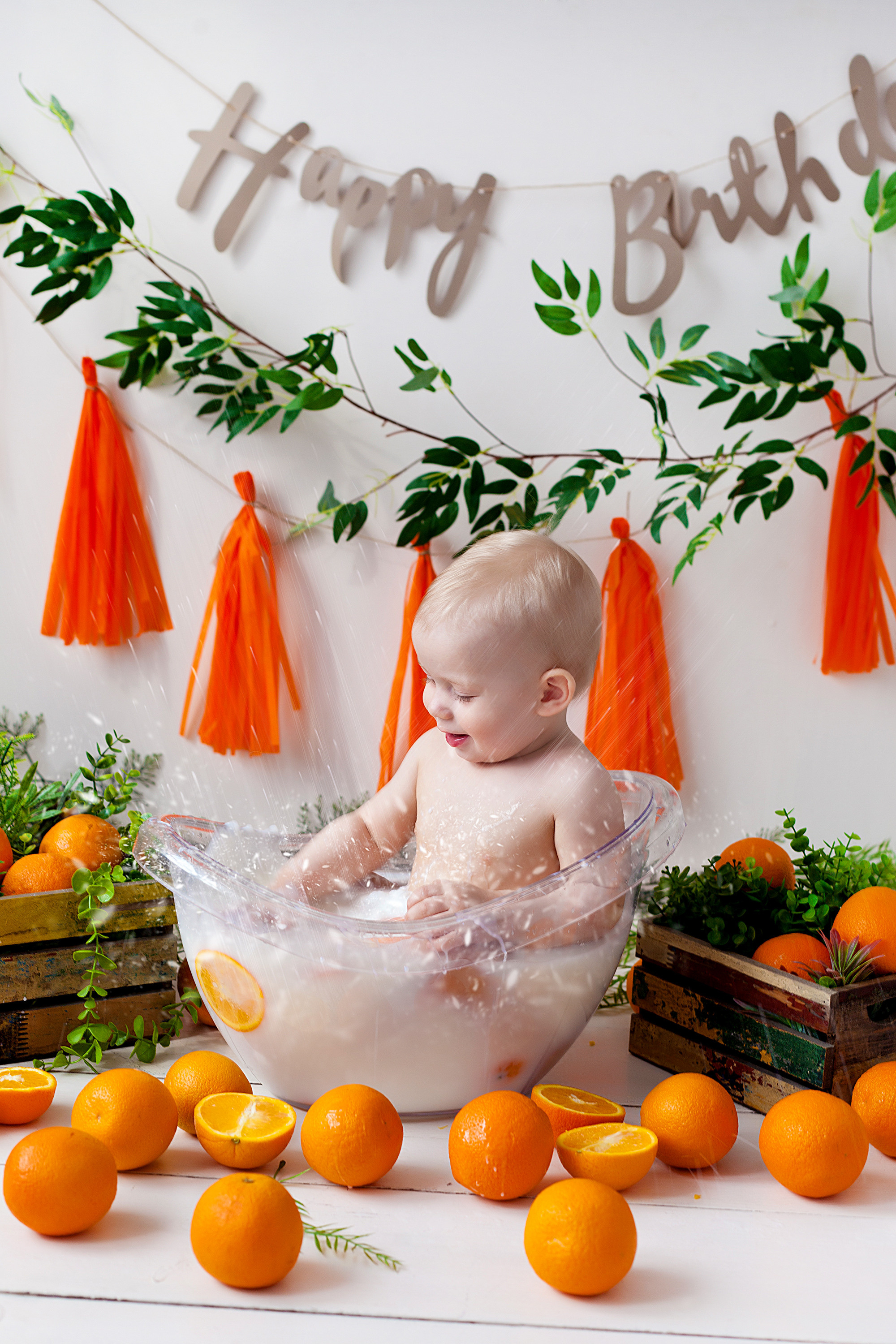 Съемка мне 1 годик. Фотограф новорожденных и детей до года в Новосибирске Ka