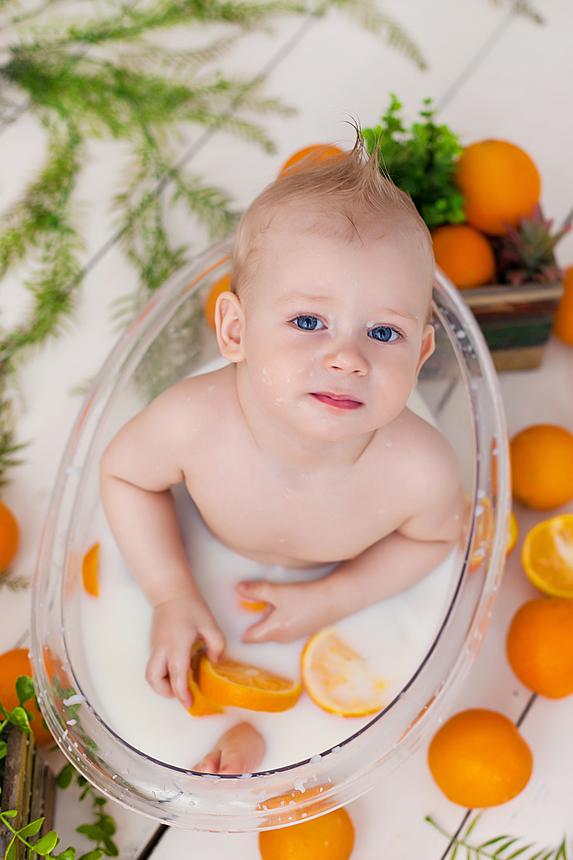 Съемка мне 1 годик. Фотограф новорожденных и детей до года в Новосибирске Ka