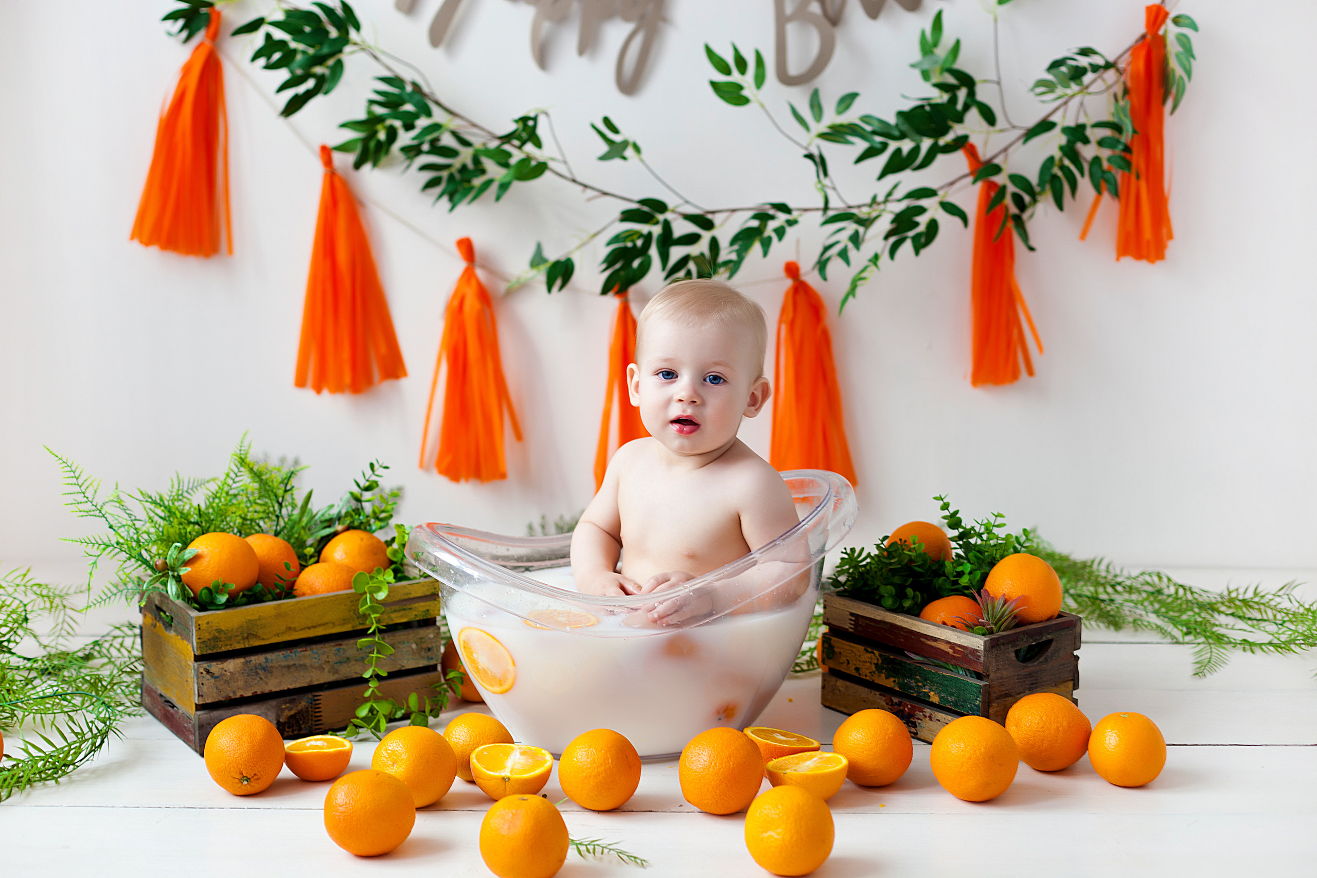 Съемка мне 1 годик. Фотограф новорожденных и детей до года в Новосибирске Ka