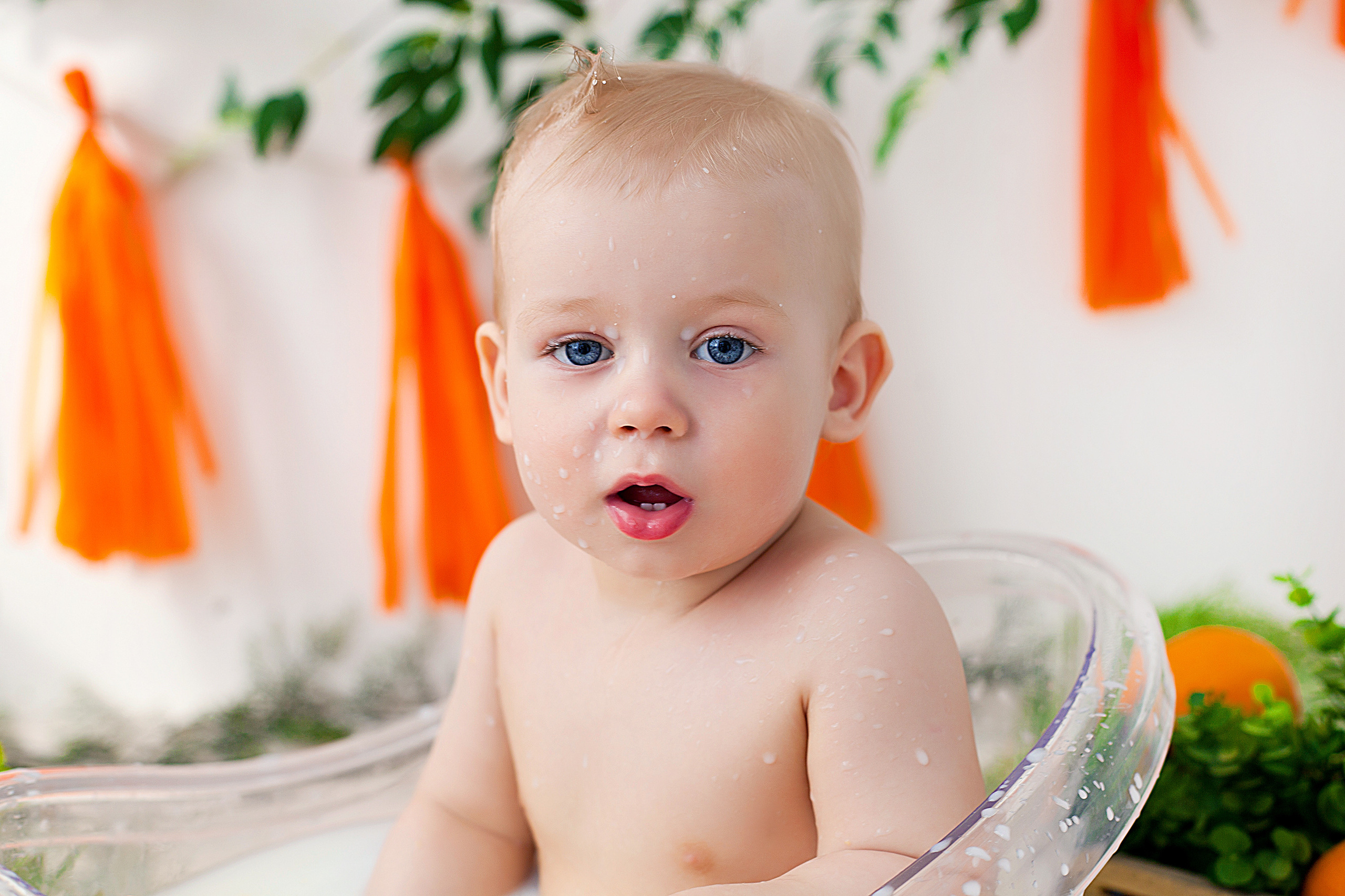 Съемка мне 1 годик. Фотограф новорожденных и детей до года в Новосибирске Ka