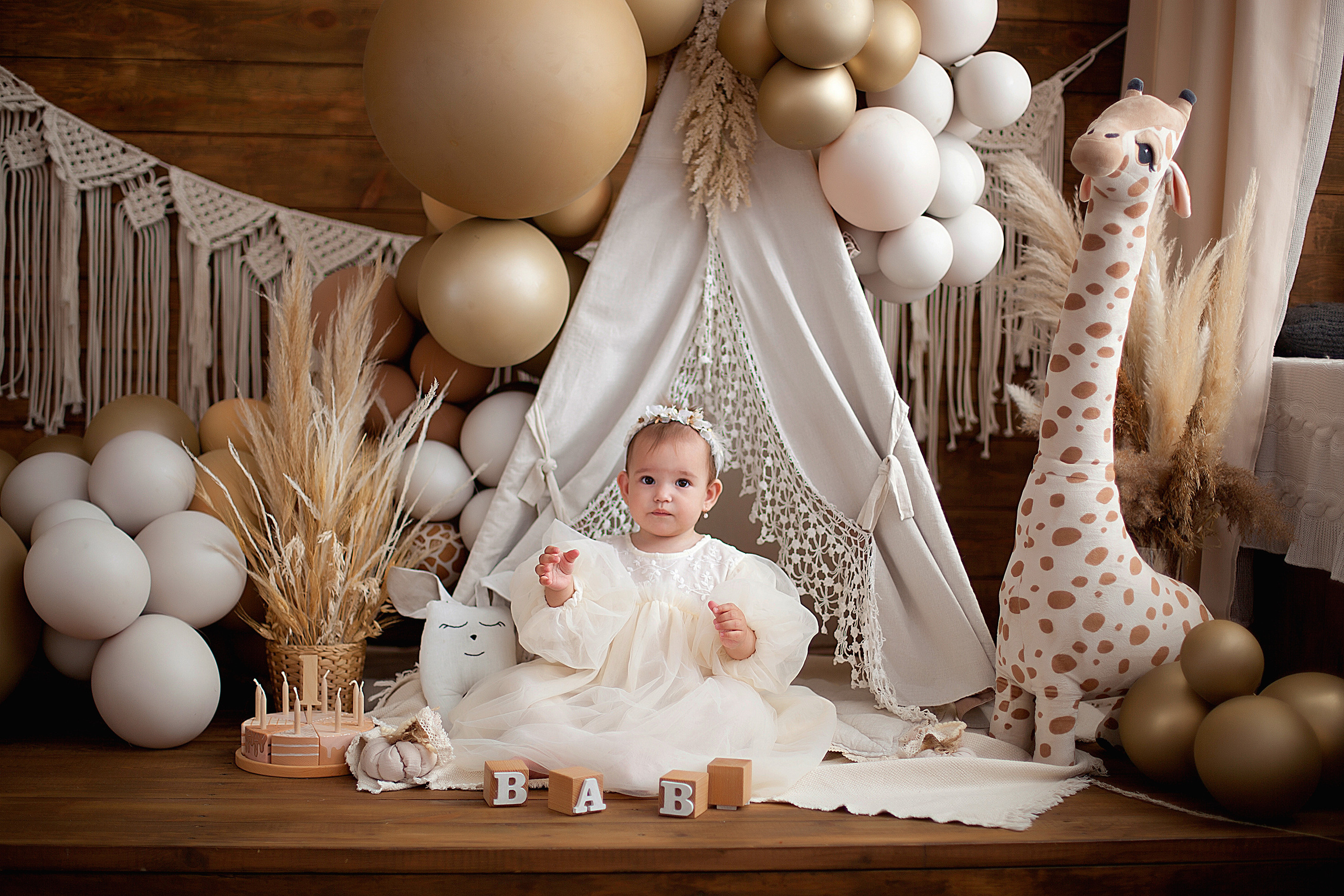 Съемка мне 1 годик. Фотограф новорожденных и детей до года в Новосибирске Ka