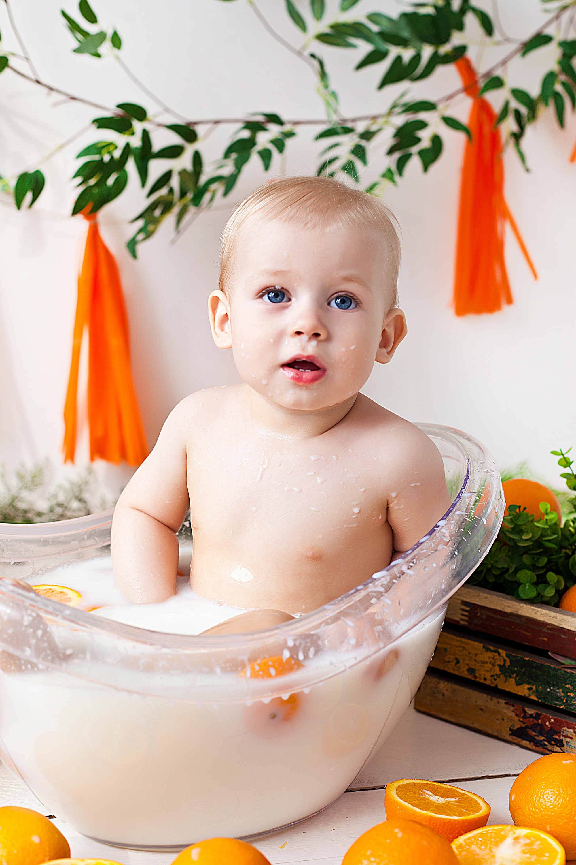 Съемка мне 1 годик. Фотограф новорожденных и детей до года в Новосибирске Ka