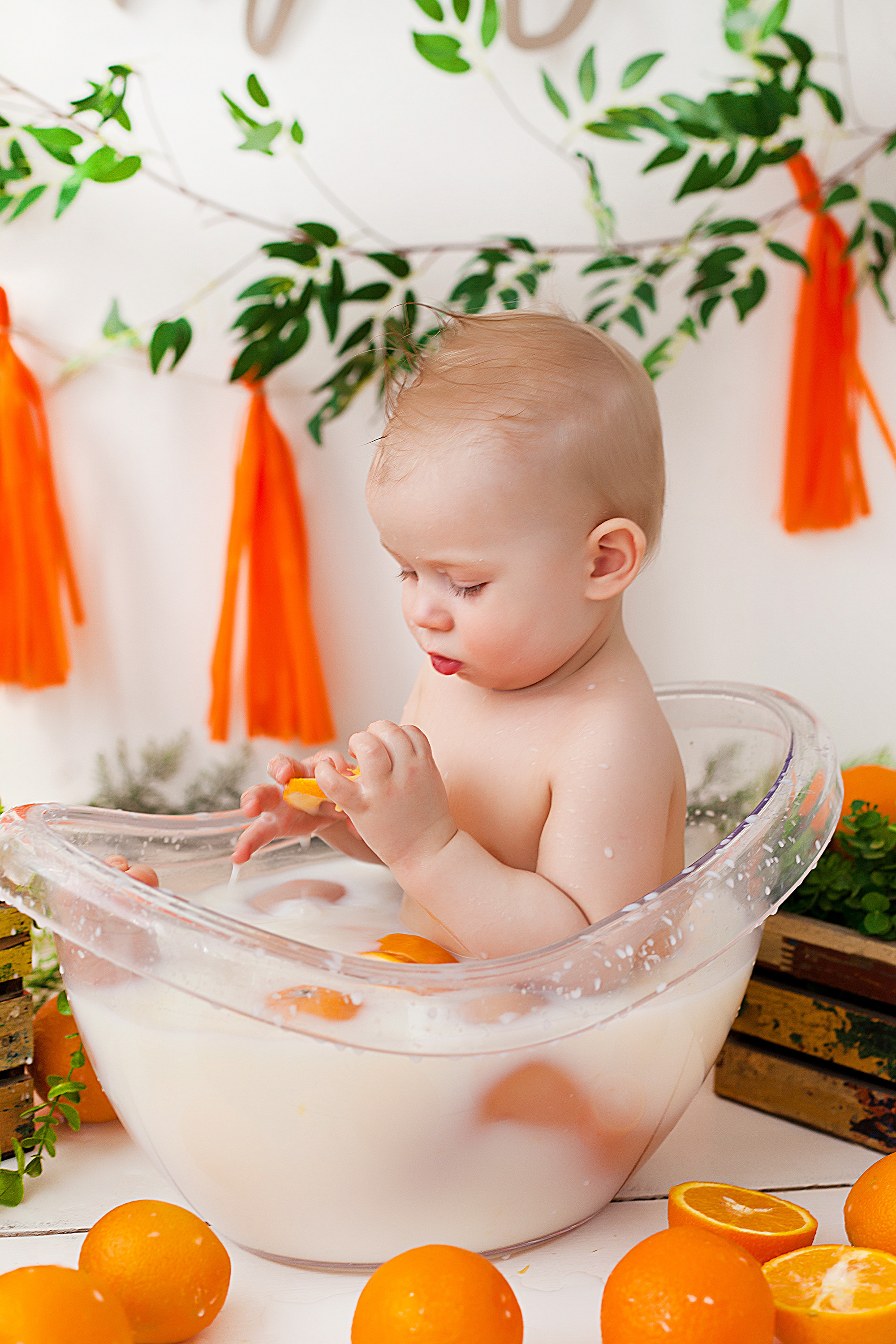 Съемка мне 1 годик. Фотограф новорожденных и детей до года в Новосибирске Ka