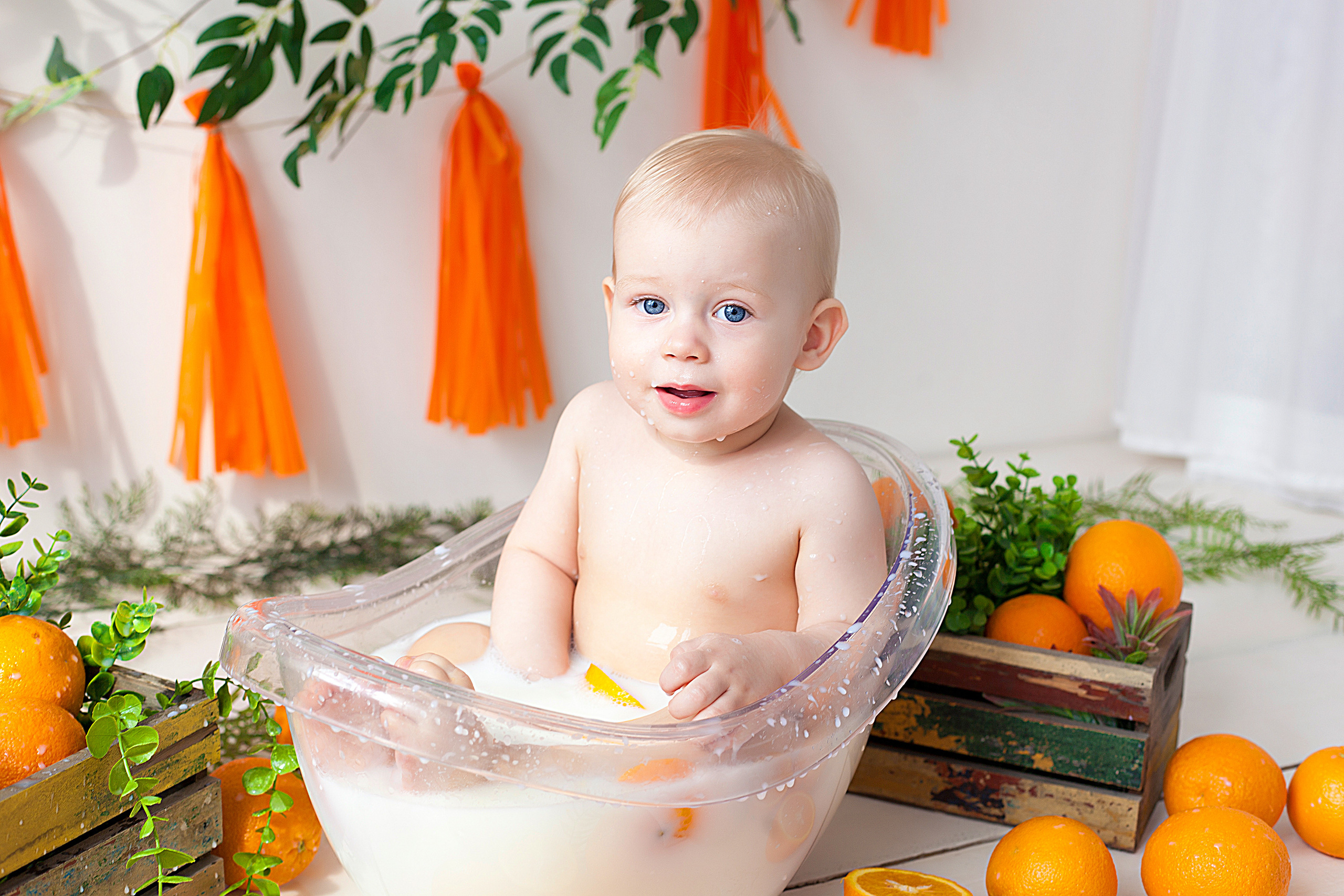 Съемка мне 1 годик. Фотограф новорожденных и детей до года в Новосибирске Ka
