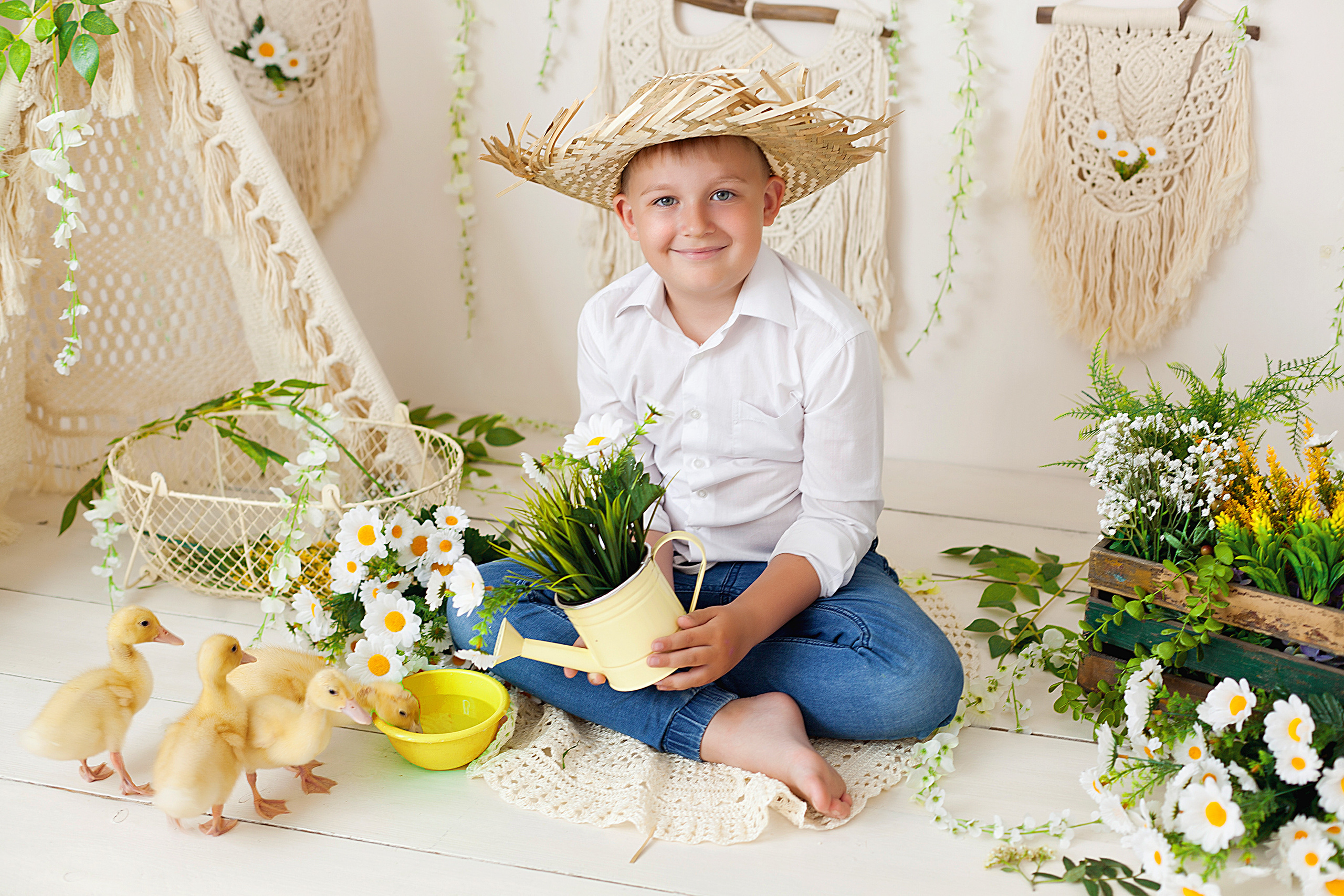 Детская фотосессия детей до 7 лет. Фотограф новорожденных и детей до года в Новосибирске Ka