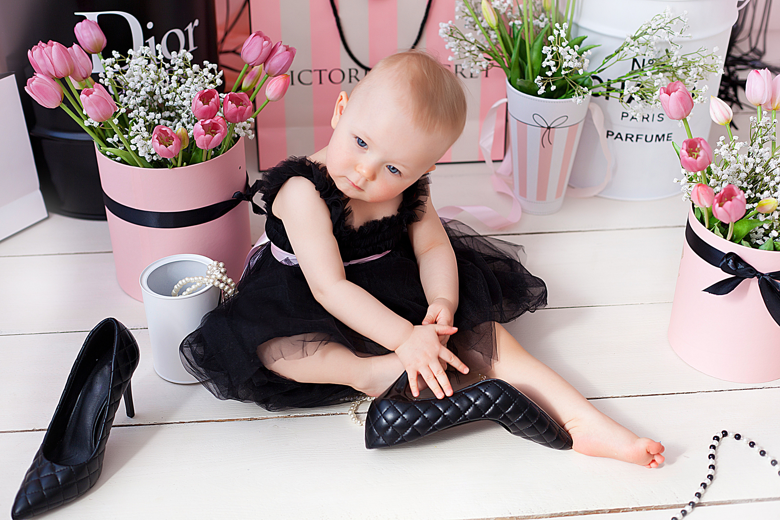 Детская фотосессия детей до 7 лет. Фотограф новорожденных и детей до года в Новосибирске Ka