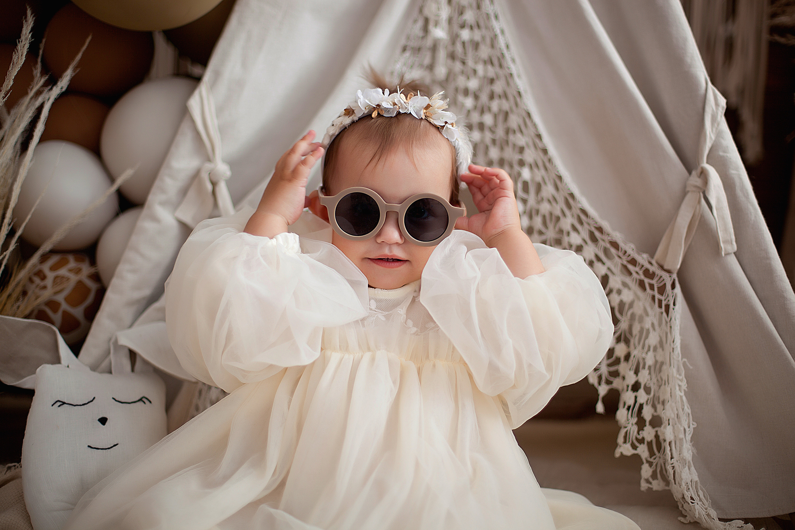 Съемка мне 1 годик. Фотограф новорожденных и детей до года в Новосибирске Ka