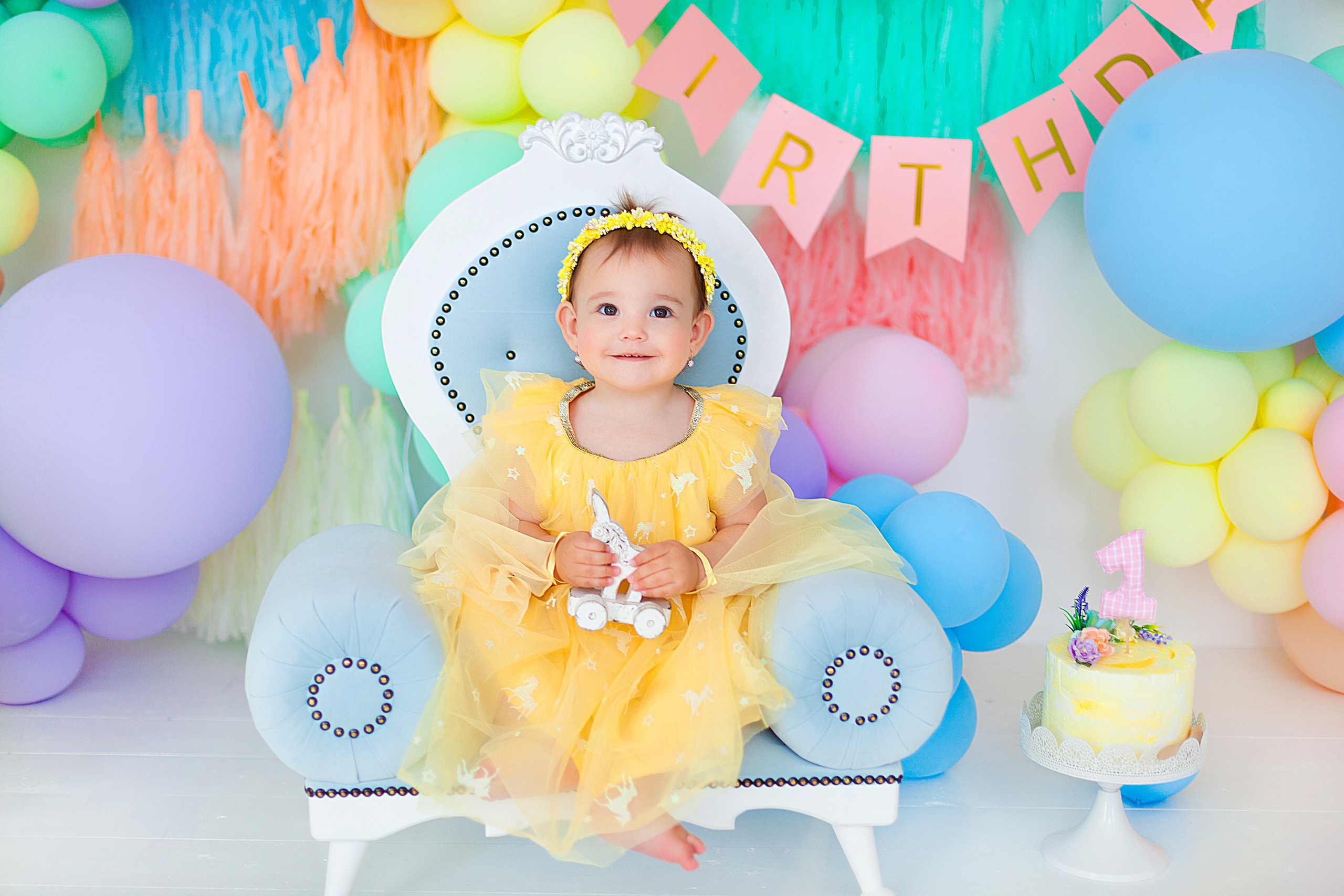 Съемка мне 1 годик. Фотограф новорожденных и детей до года в Новосибирске Ka