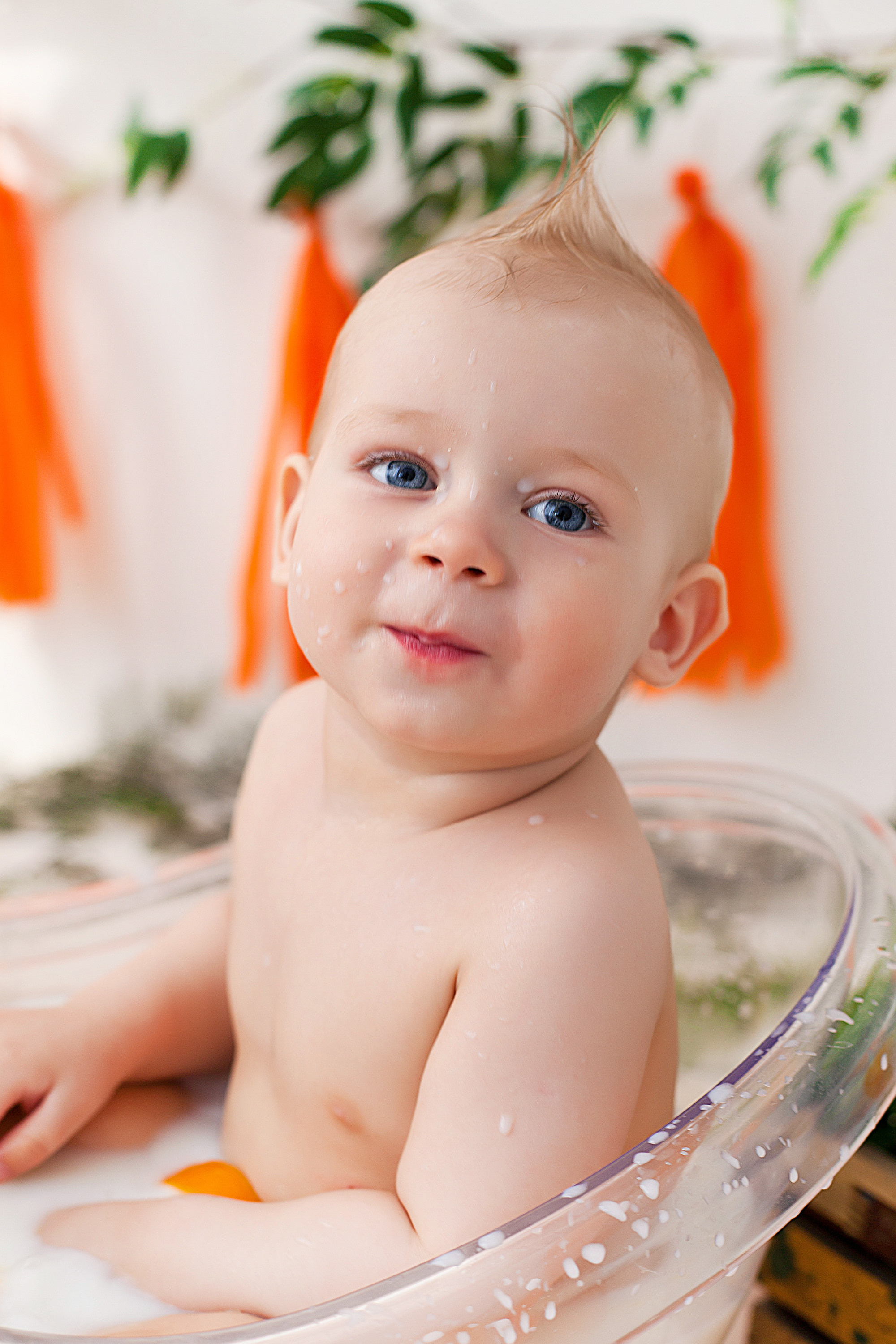 Съемка мне 1 годик. Фотограф новорожденных и детей до года в Новосибирске Ka