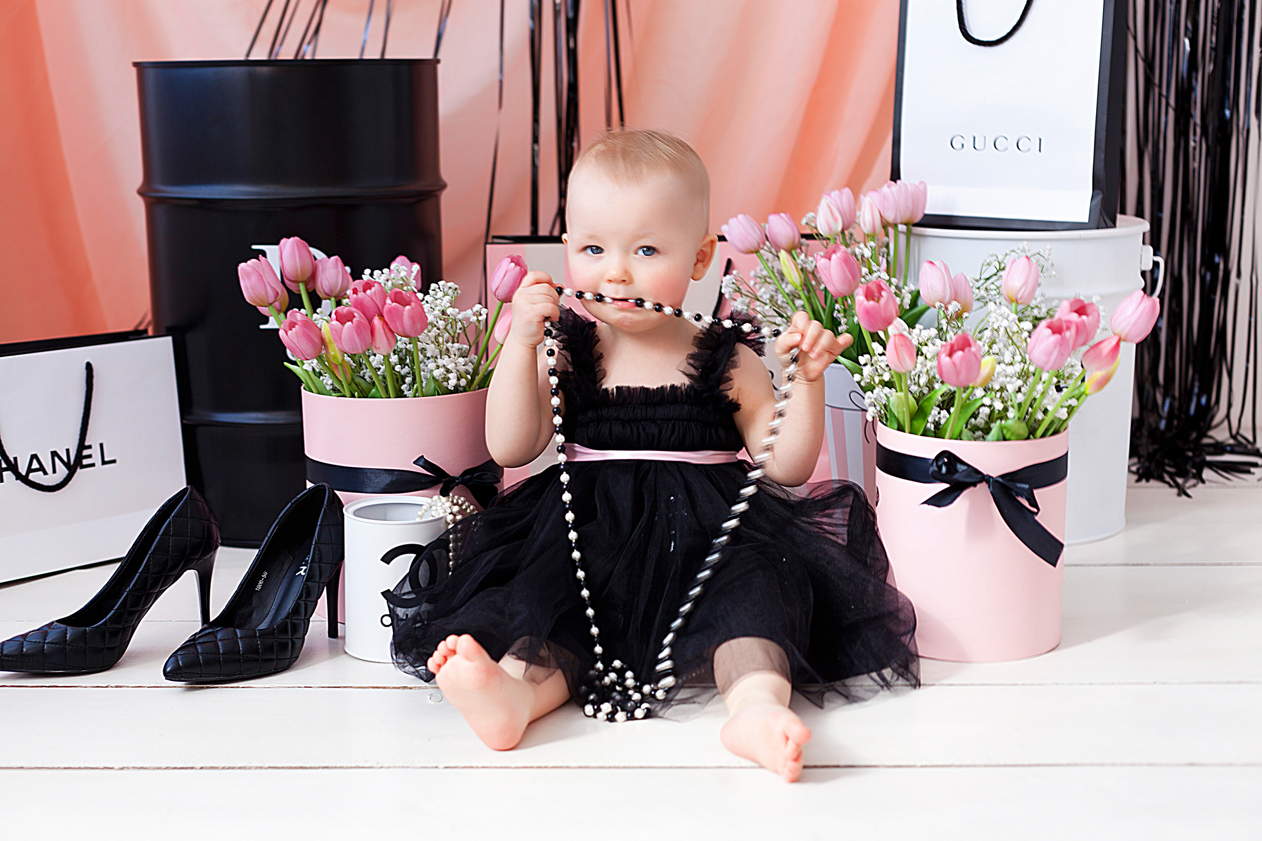 Детская фотосессия детей до 7 лет. Фотограф новорожденных и детей до года в Новосибирске Ka