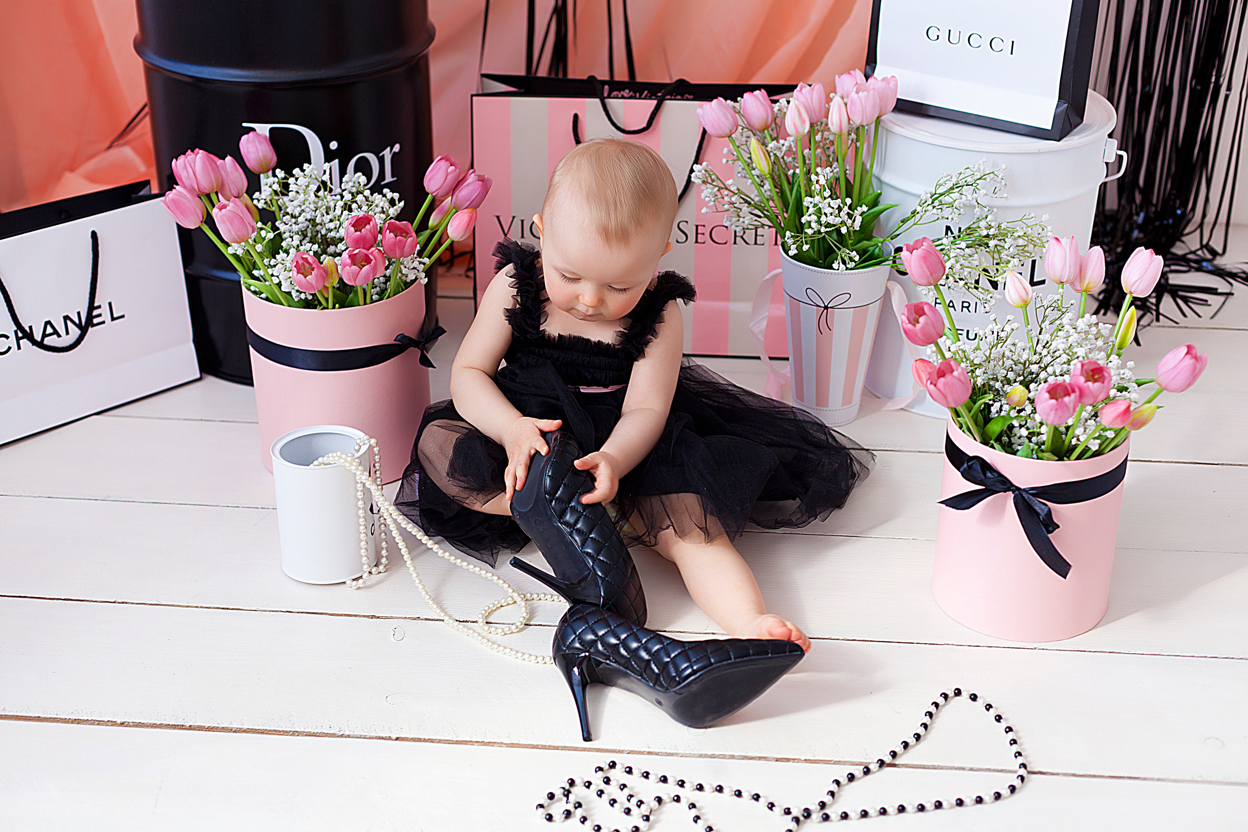 Детская фотосессия детей до 7 лет. Фотограф новорожденных и детей до года в Новосибирске Ka