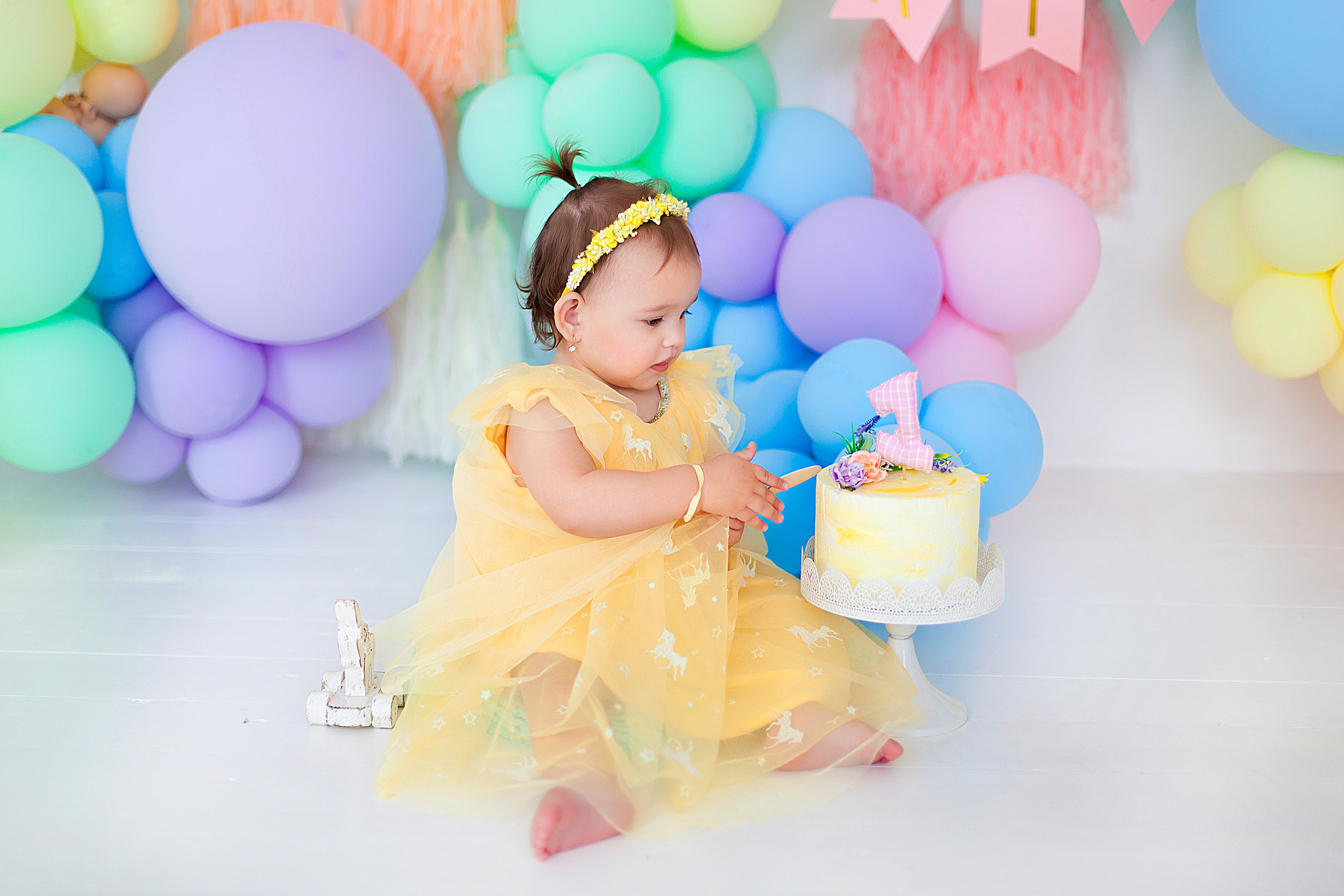 Съемка мне 1 годик. Фотограф новорожденных и детей до года в Новосибирске Ka