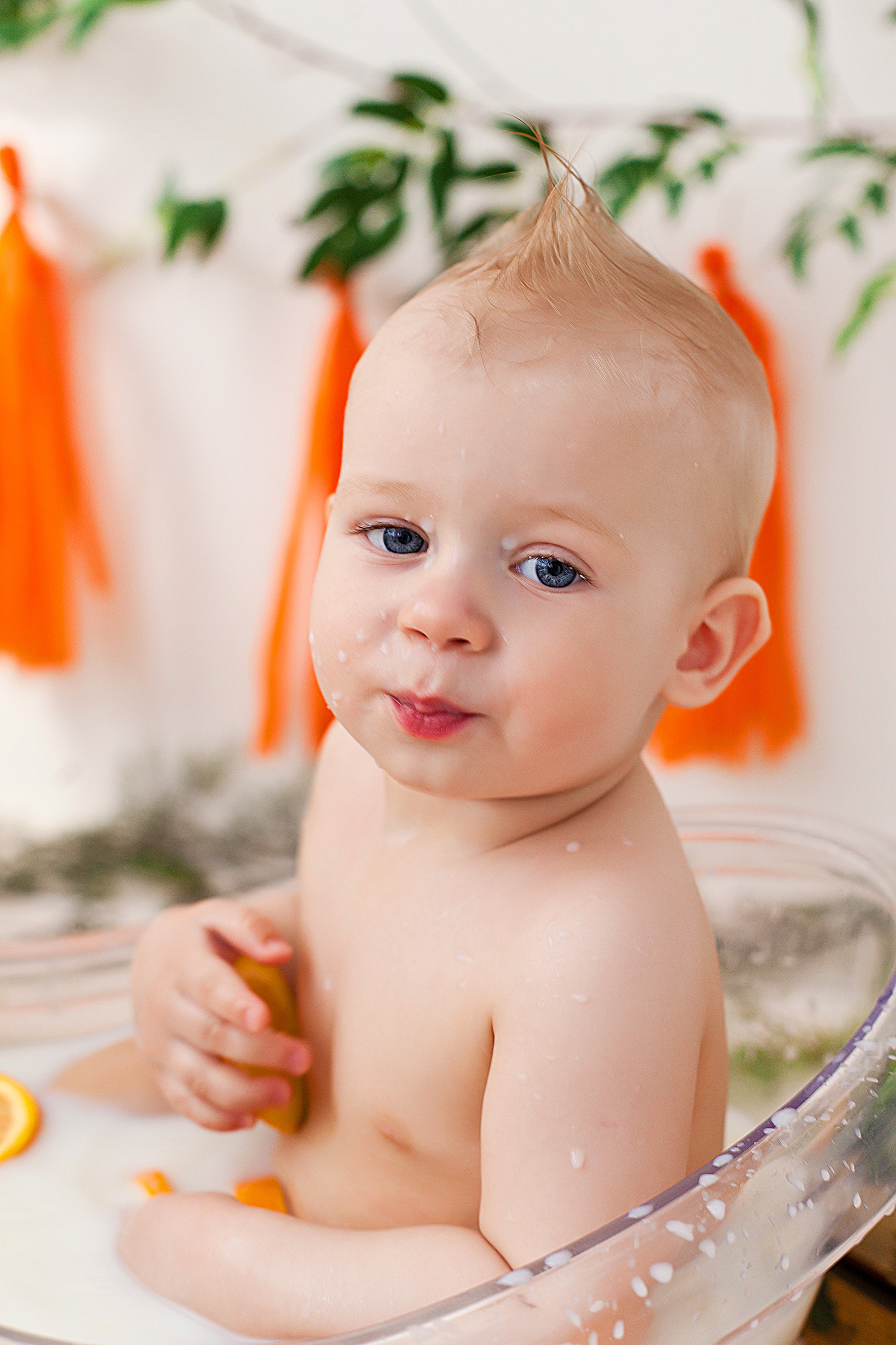 Съемка мне 1 годик. Фотограф новорожденных и детей до года в Новосибирске Ka