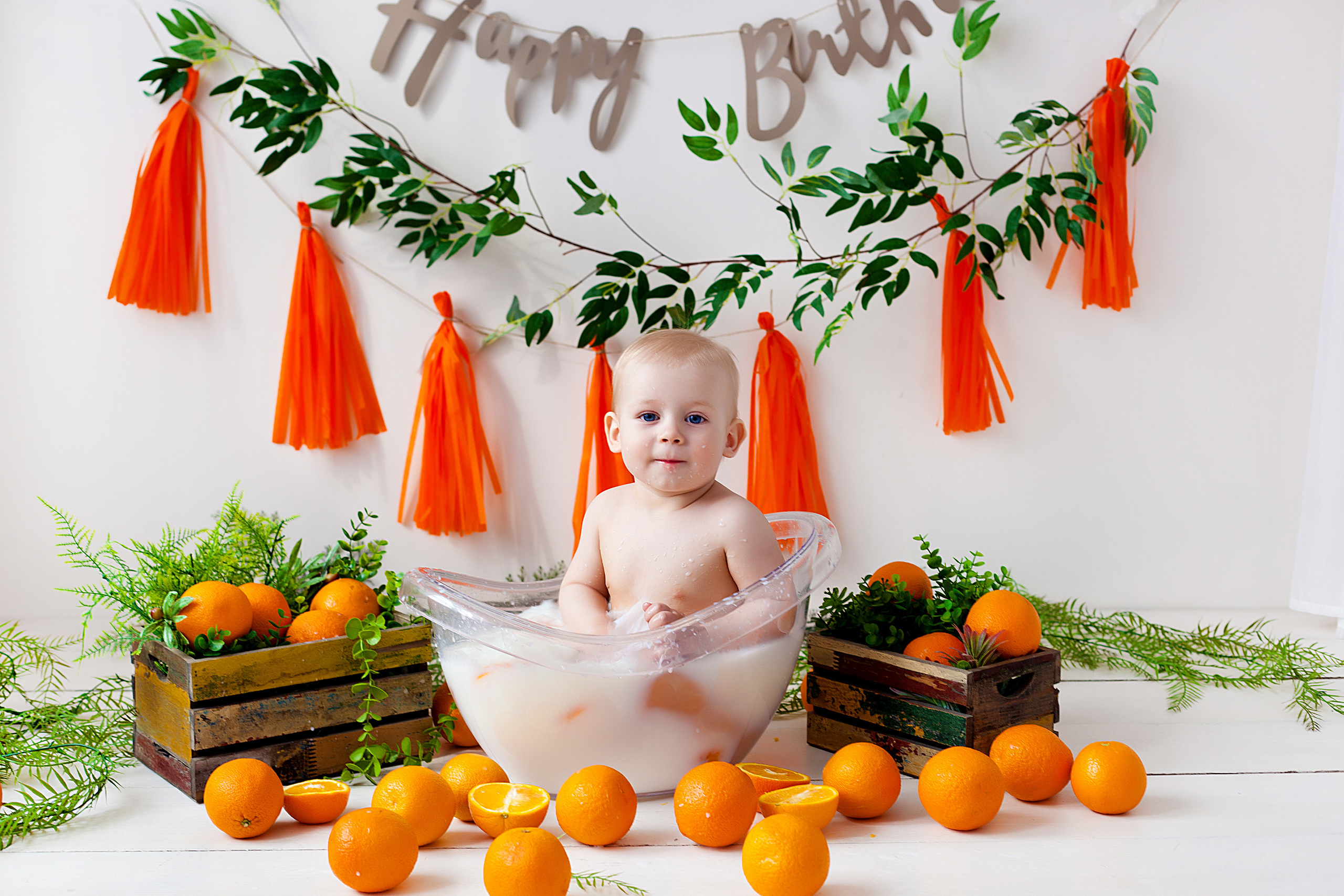 Съемка мне 1 годик. Фотограф новорожденных и детей до года в Новосибирске Ka