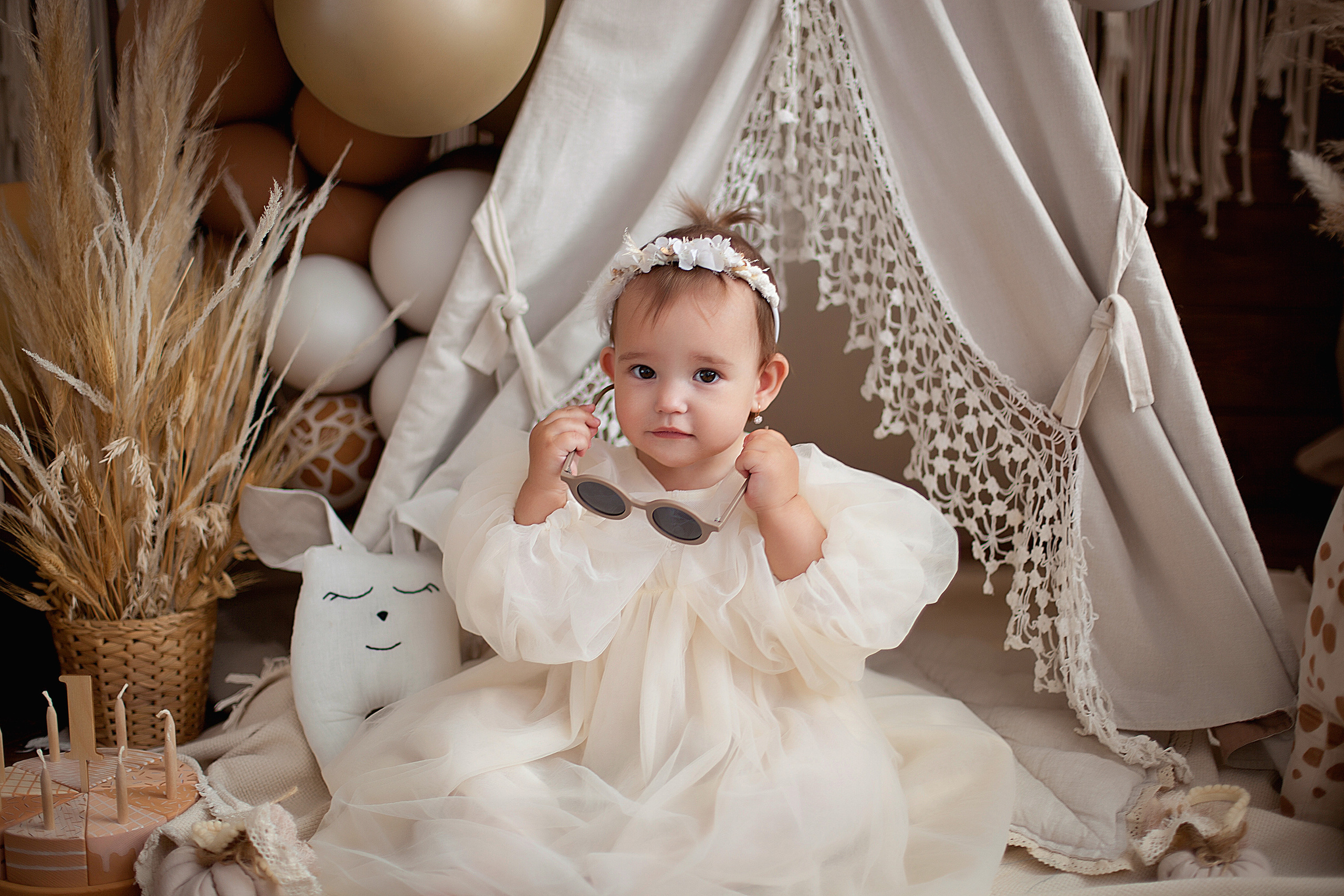 Съемка мне 1 годик. Фотограф новорожденных и детей до года в Новосибирске Ka