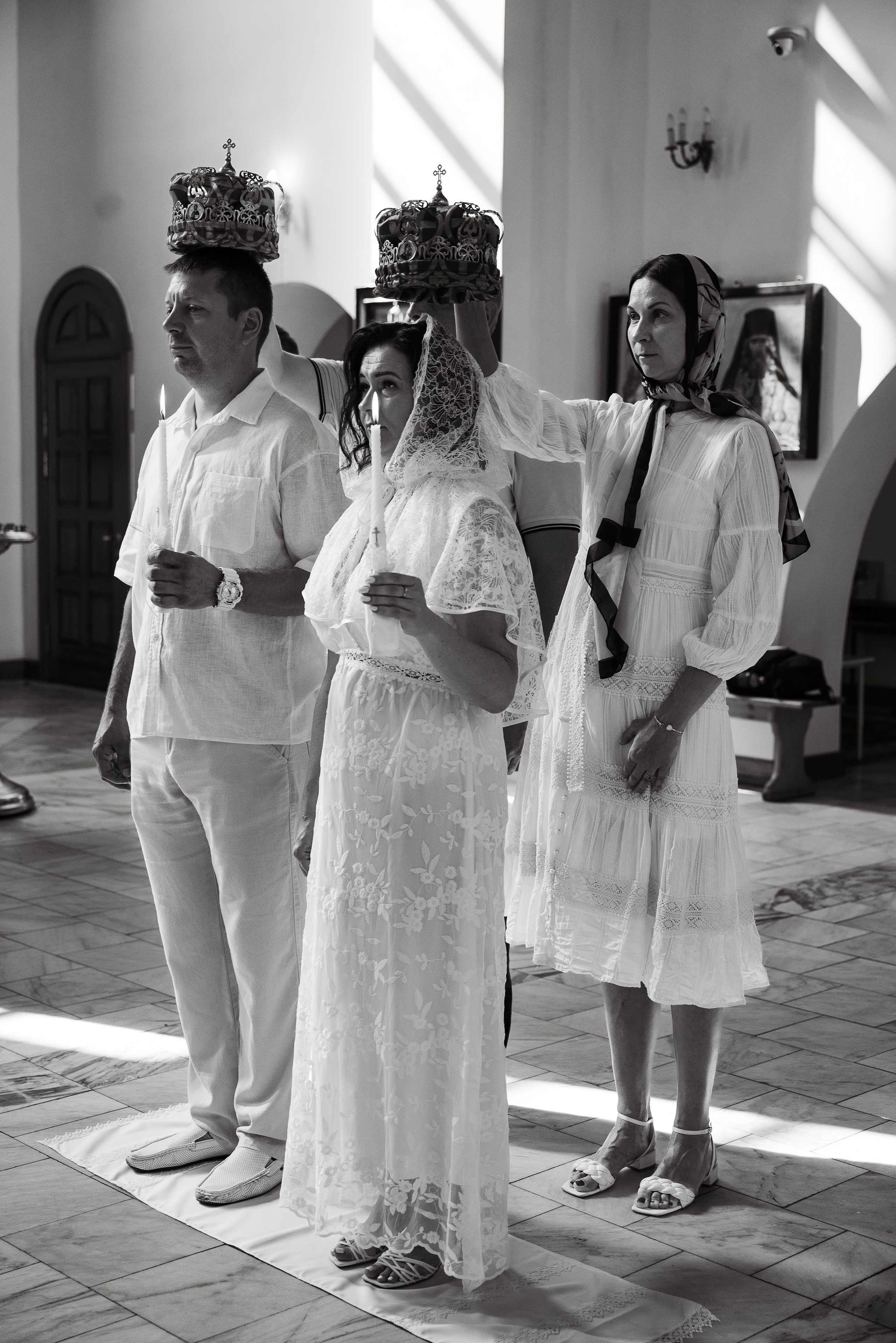 Венчание в Храме Торжества Православия в Алтуфево. Фотограф Ксения Огородова портфолио