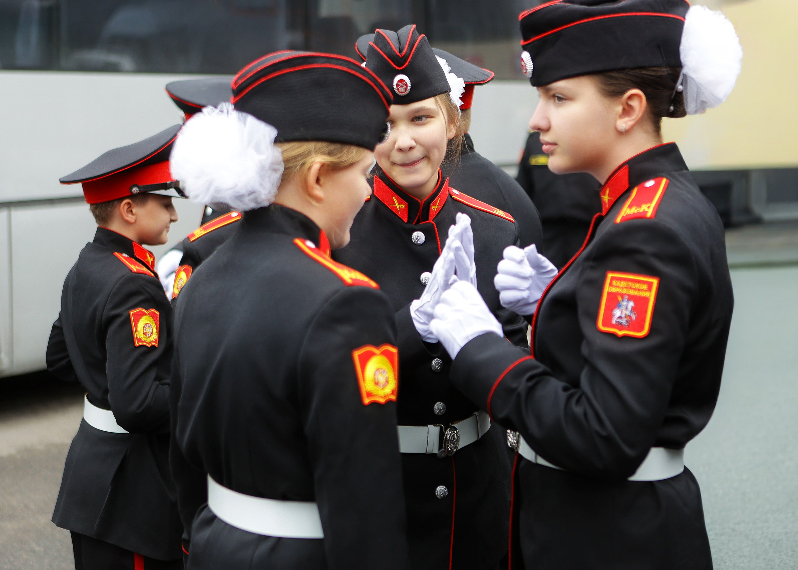 Подготовка к посвящению в кадеты в Первом Московском кадетском корпусе, Дипломатической кадетской школы. Выпускные альбомы и школьный фотограф в Подольске, Троицке, Щербинке, Москве и Московской области