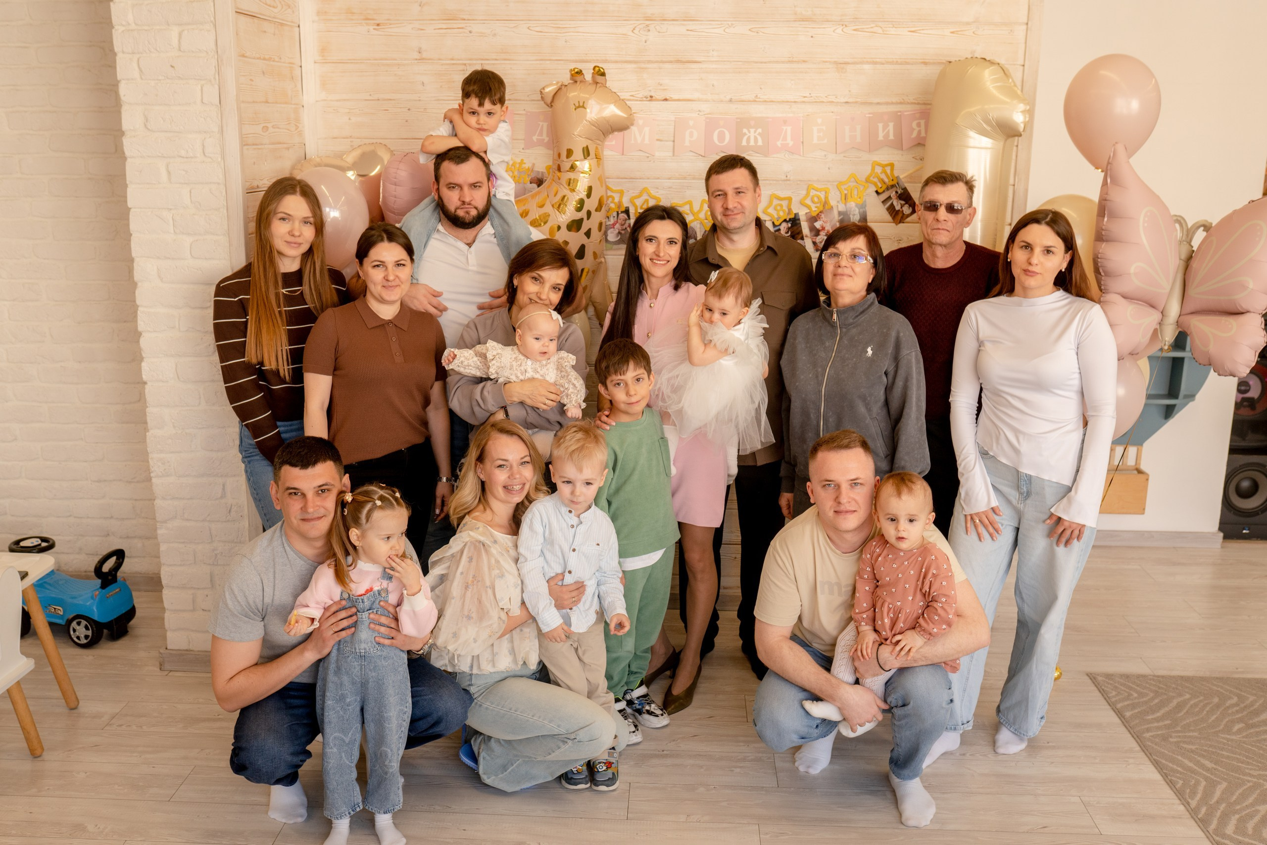 Кире 1 годик. Семейный фотограф в Москве Лилия Лебедева