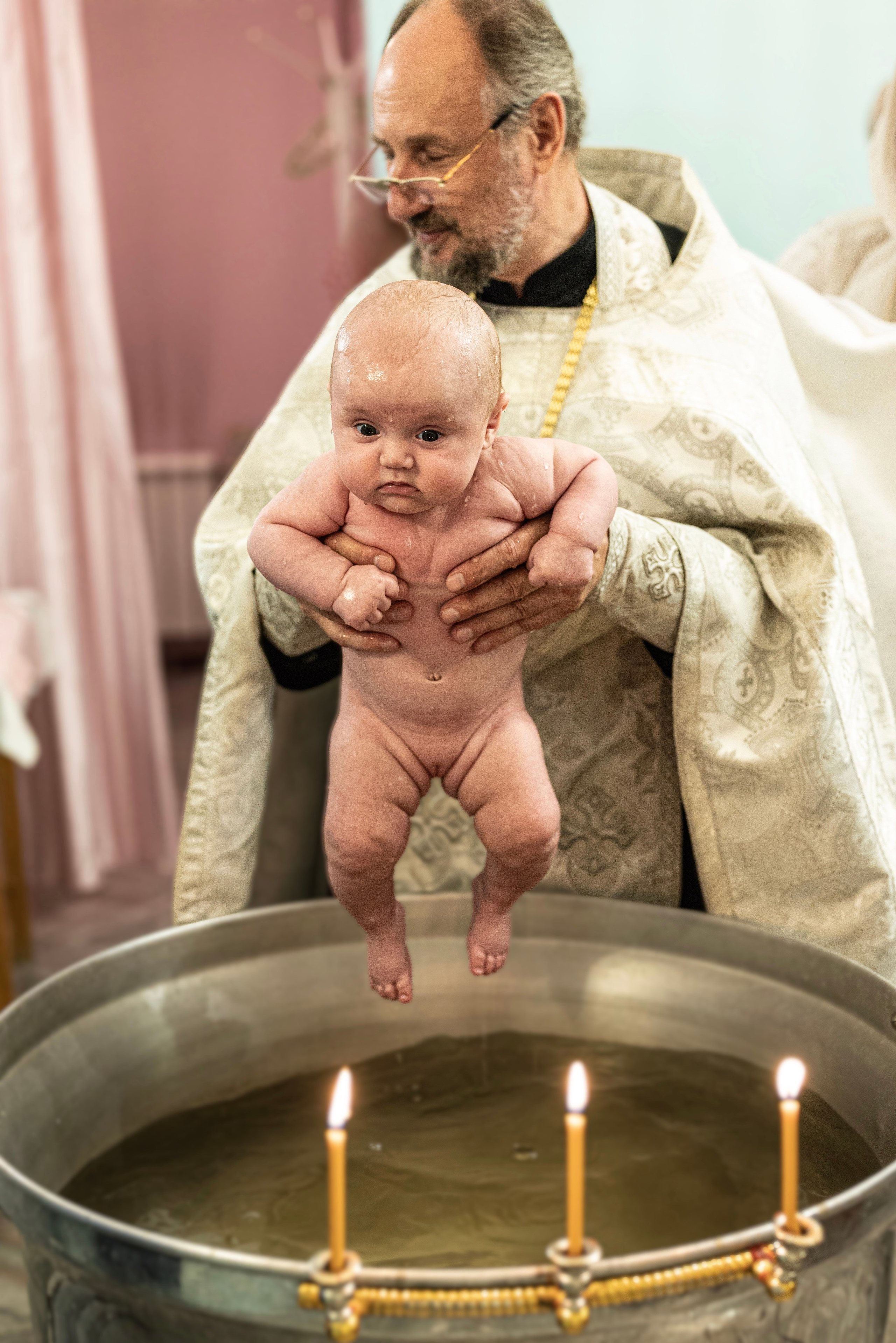 Крещение Анна. Семейный и детский фотограф Москва