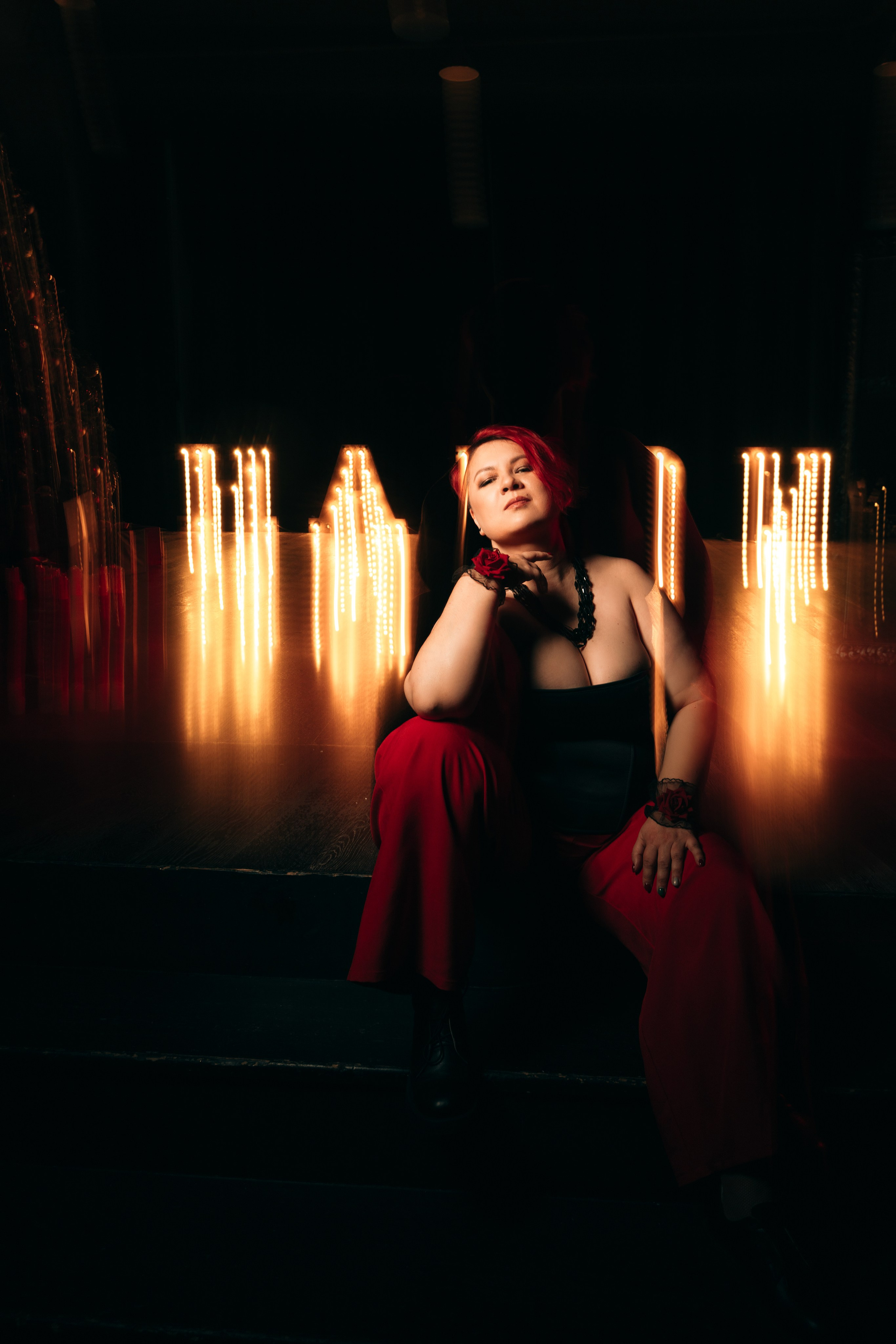 Юля. Альтернативный взгляд на Новый год. Портретный фотограф в Санкт-Петербурге Дмитриева Наталия