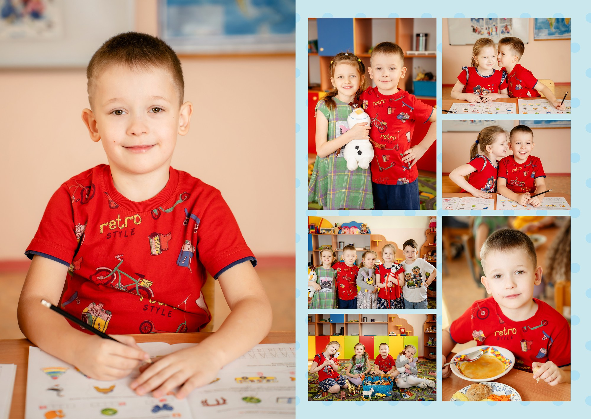 Дизайн альбомов Детский сад. Детский и Школьный фотограф во Владивостоке. Выпускные альбомы