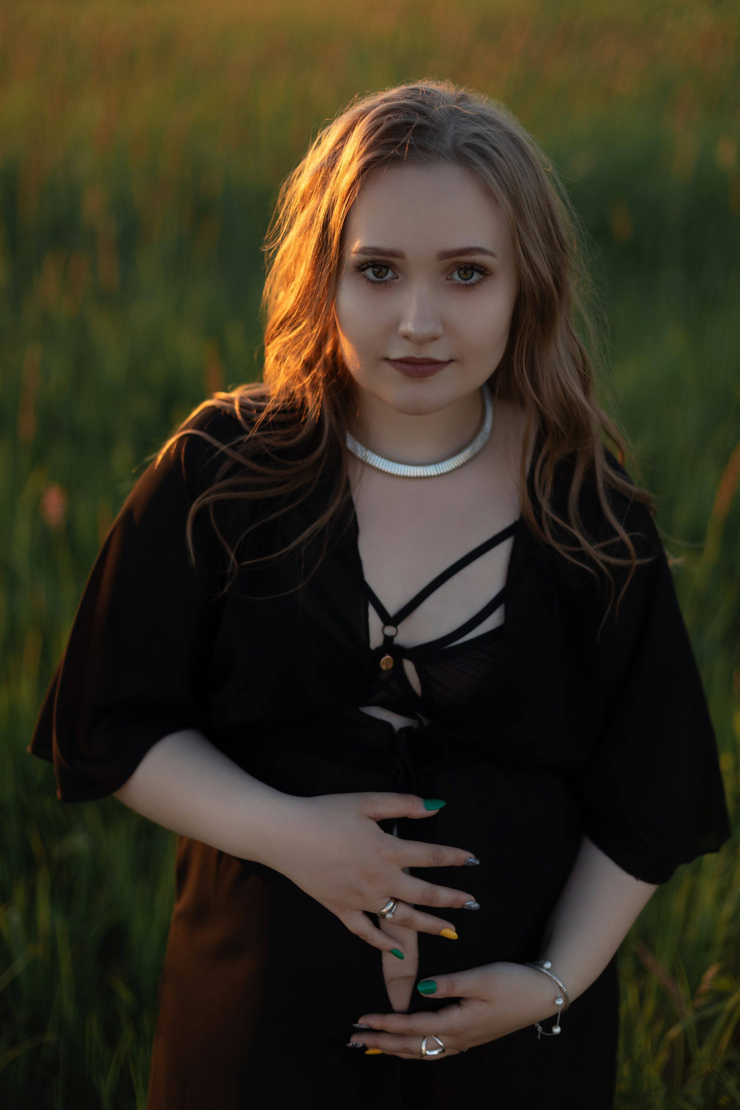 Беременность. Фотограф Мария Щеголькова. Чувственный женский портрет