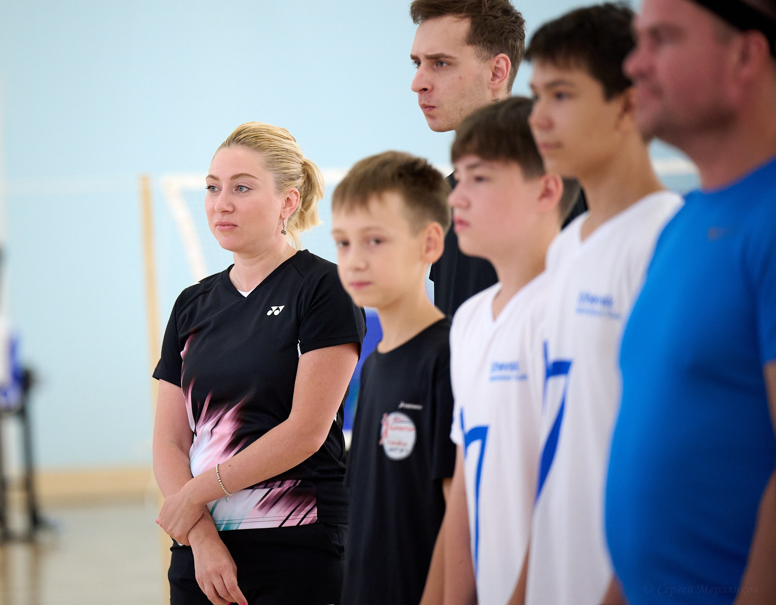 Бадминтон. Мастер-класс Любови Сухановой. Ижевск. 20.07.2024. Спортивный репортажный фотограф в Ижевске Сергей Мерзляков