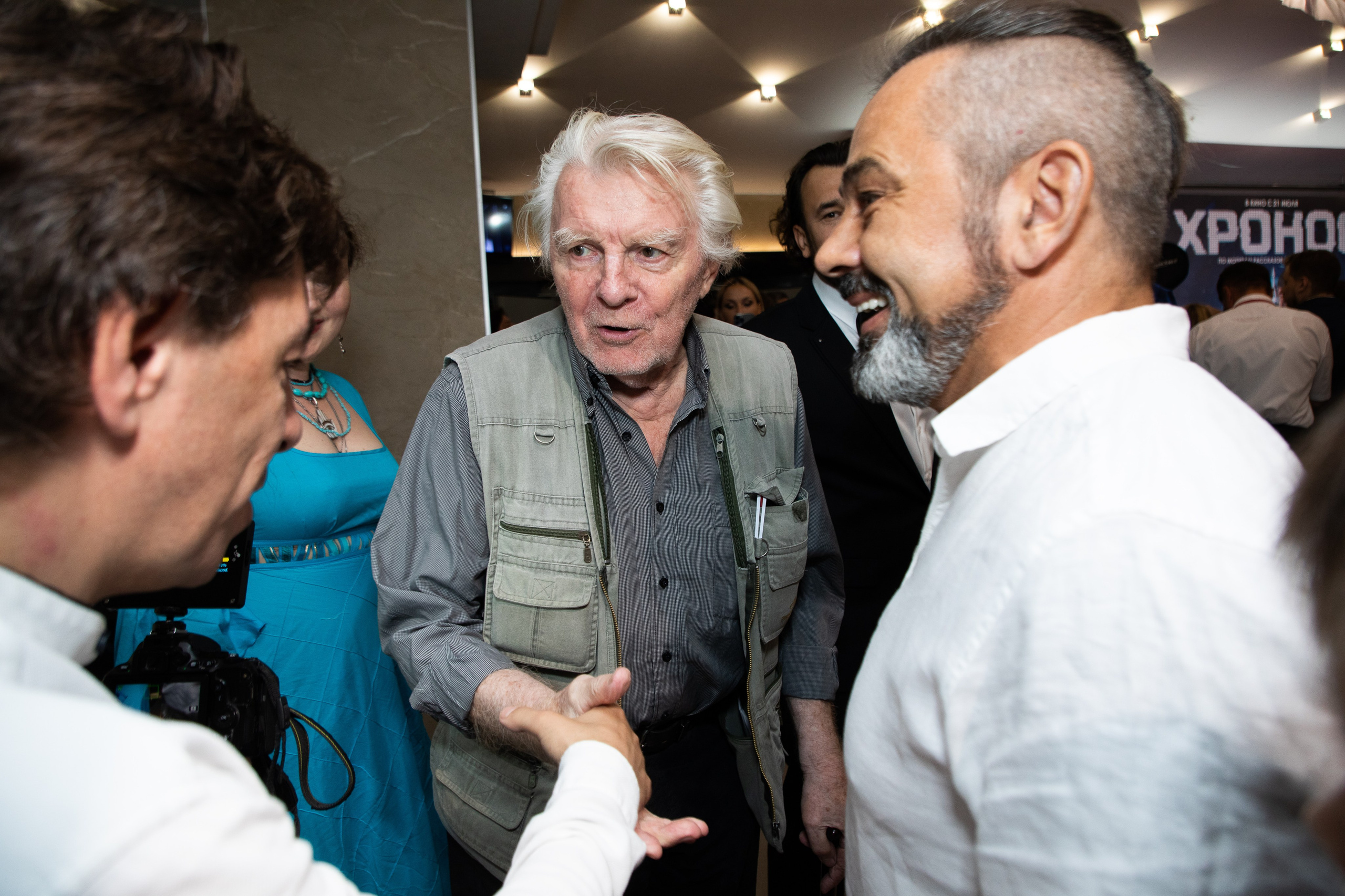 Закрытый показ фильма «Хронос». Art photographer Nino