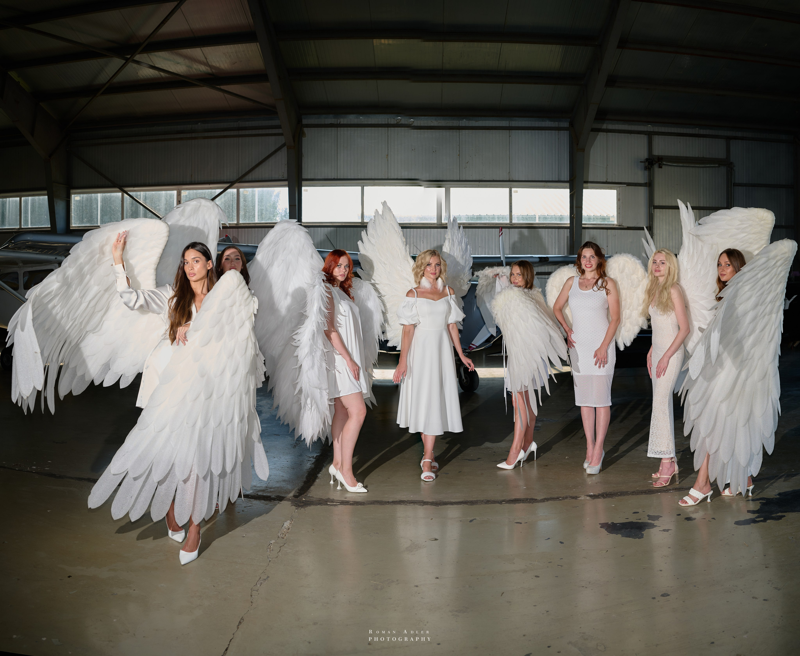 Ангелы ТОП Стюардесс. Фотограф Роман Адлер