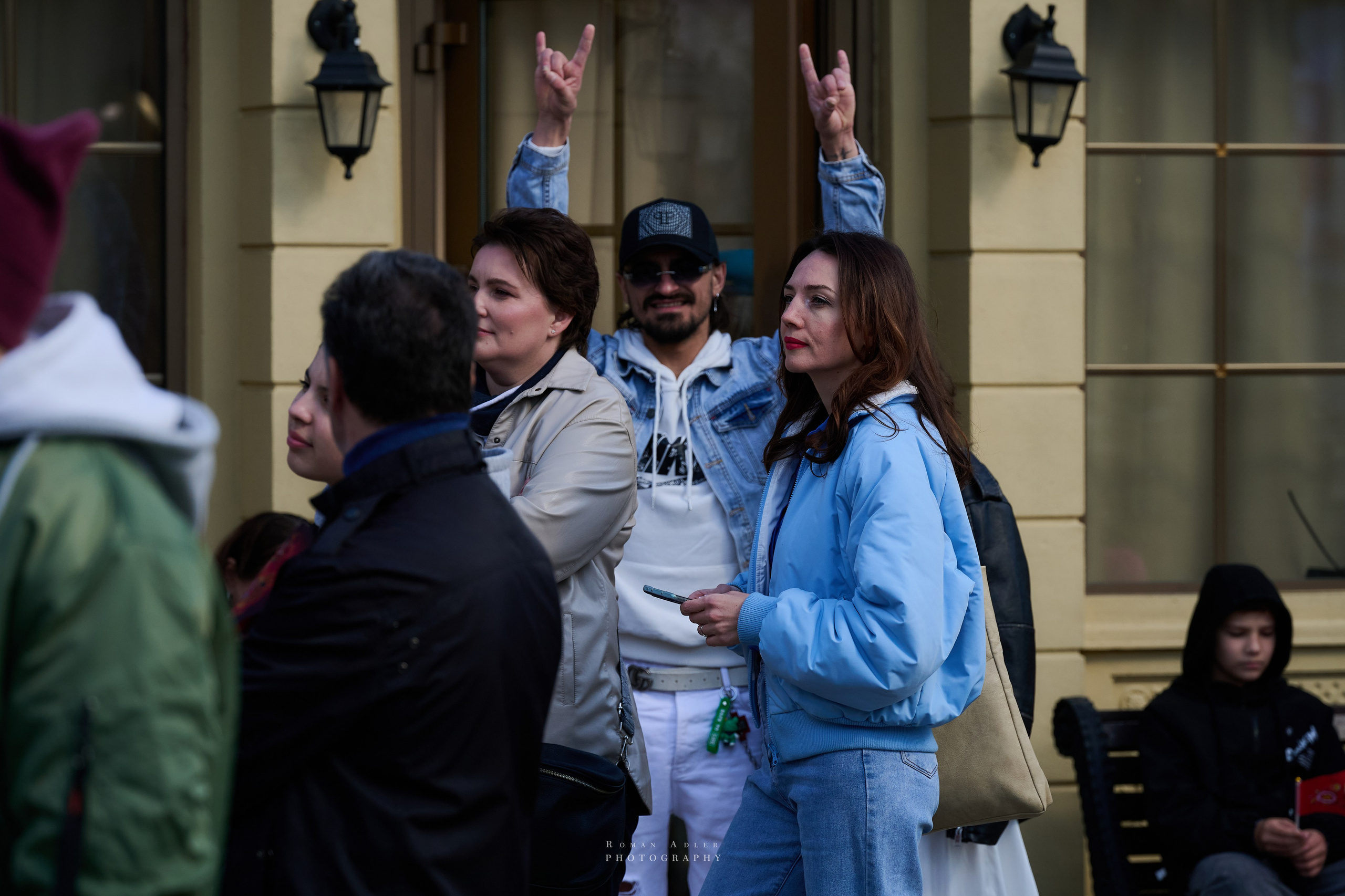 Московская весна Победы. Фотограф Роман Адлер