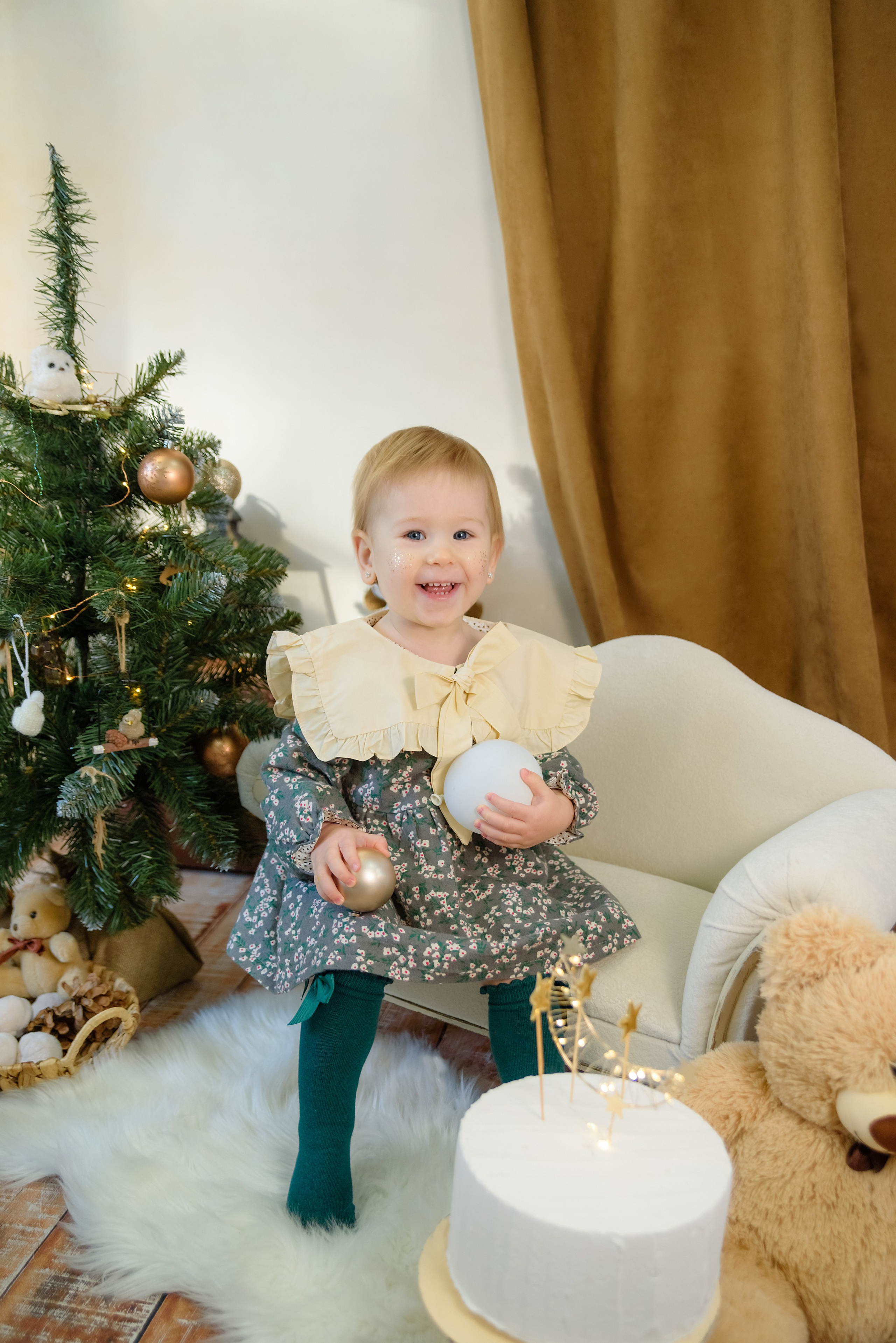 Детская фотосессия «Новогодний медвежонок». Детский Фотограф |Фотограф на годик в Брянске Ирина Романова