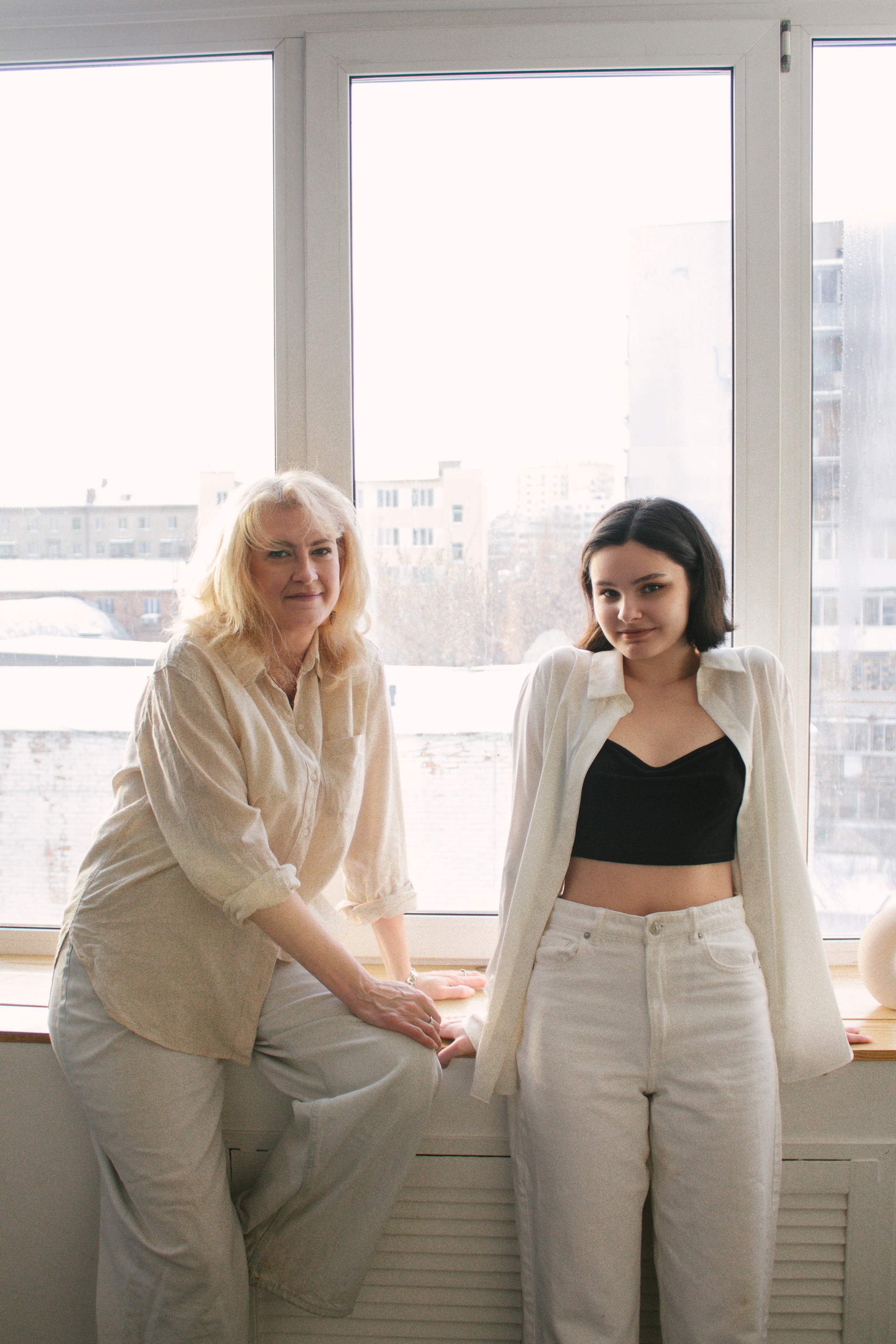 Полина с мамой. Фотограф Настя Булочка Екатеринубрг