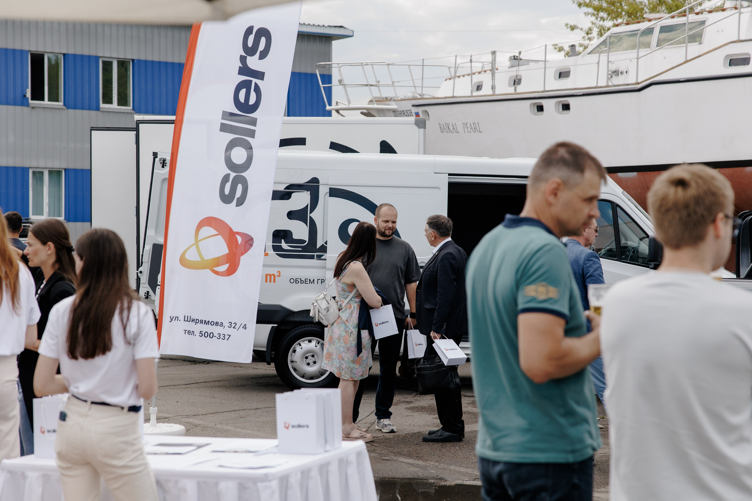 Презентация Sollers. Фотограф Иркутск