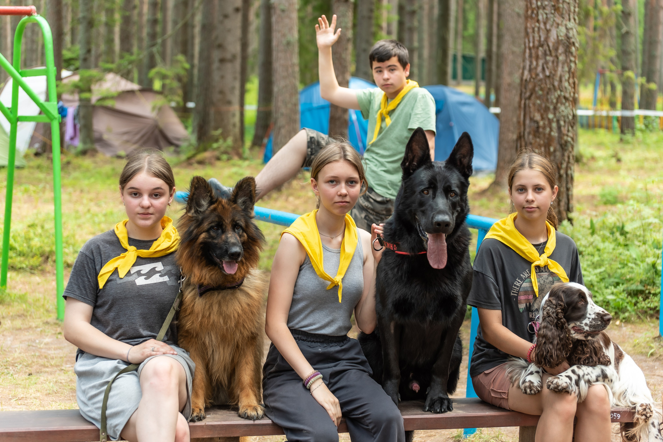Хвостатые каникулы Детский кинологический лагерь. Фотограф Макс Огурцов в Нижнем Новгороде